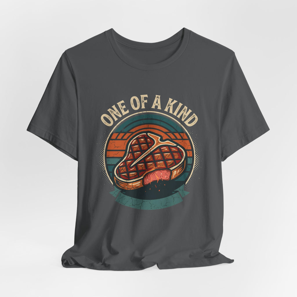 One of a Kind Steak T-Shirt — Vintage Retro Grill Tee