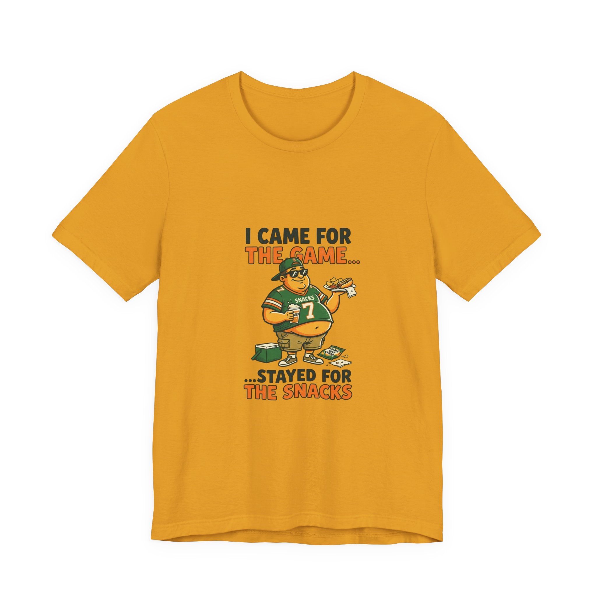 I Came for the Game, Stayed for the Snacks T-Shirt