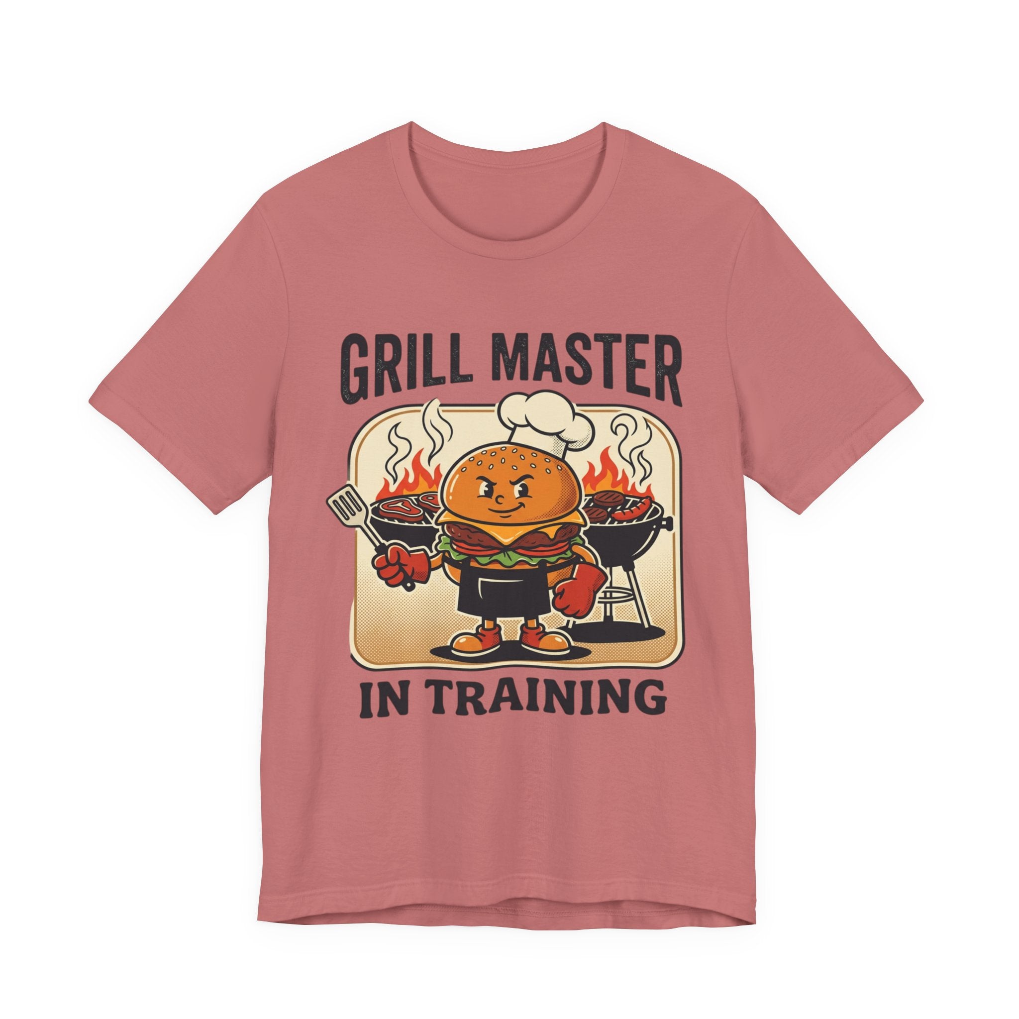 Grill Master in Training T-Shirt — Funny BBQ Burger Chef Tee