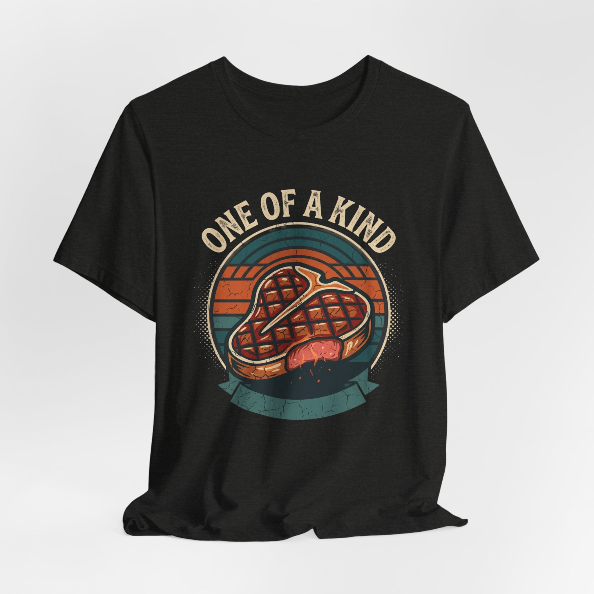 One of a Kind Steak T-Shirt — Vintage Retro Grill Tee