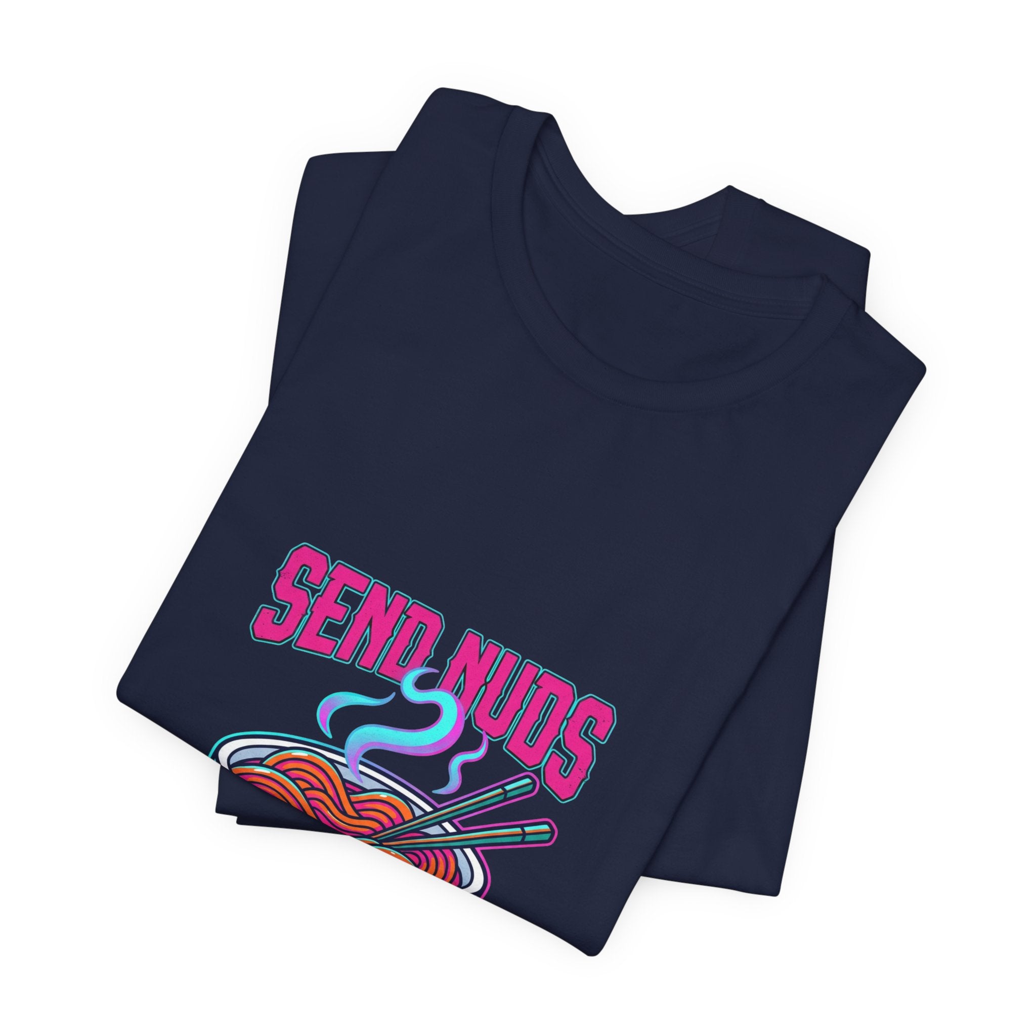 Ramen 'Send Nuds' Graphic Tee — Cute Kawaii Noodle Shirt
