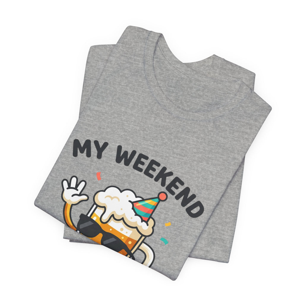 My Weekend Has Entered Survival Mode Beer T-Shirt