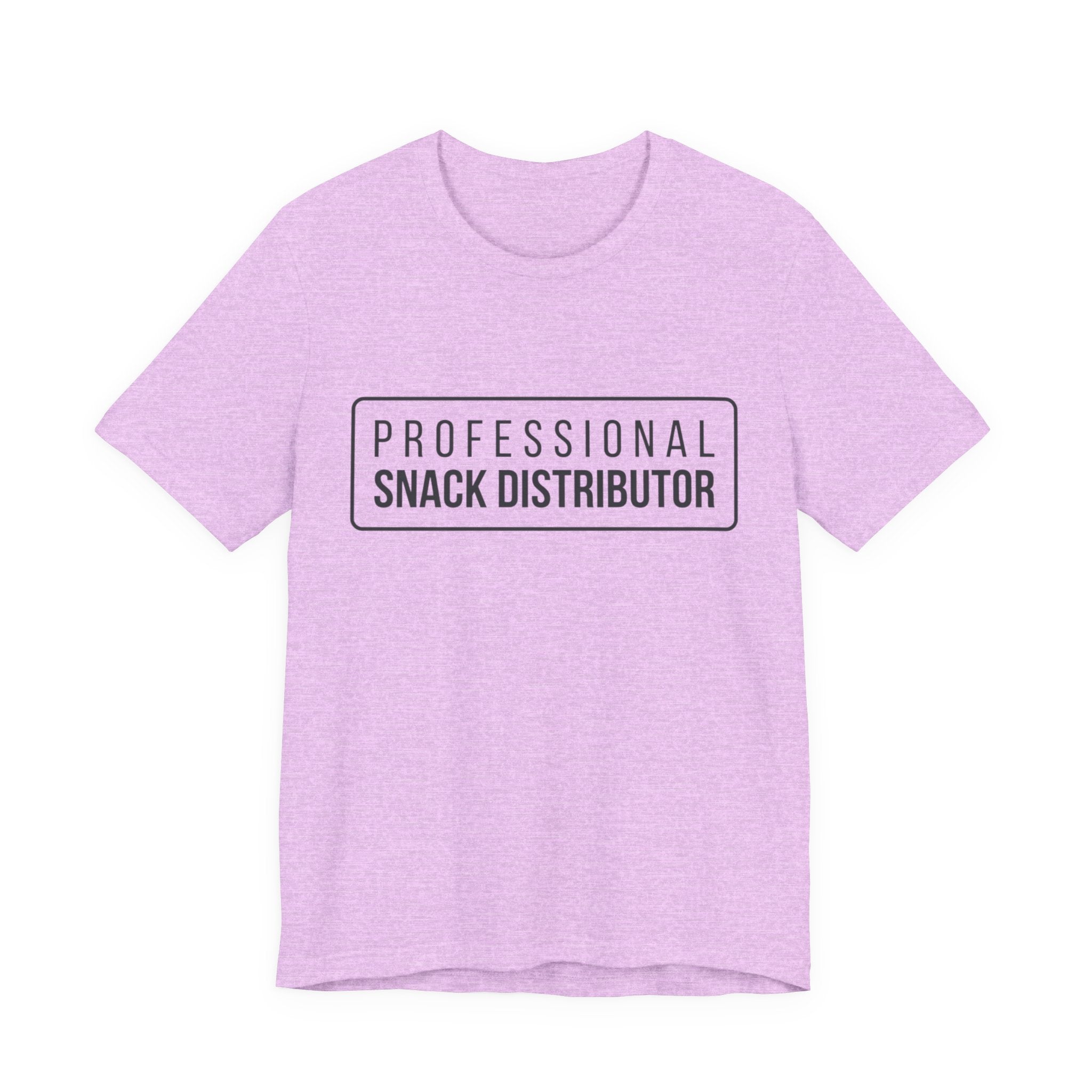 Professional Snack Distributor Tee — Funny Food Lover T-Shirt