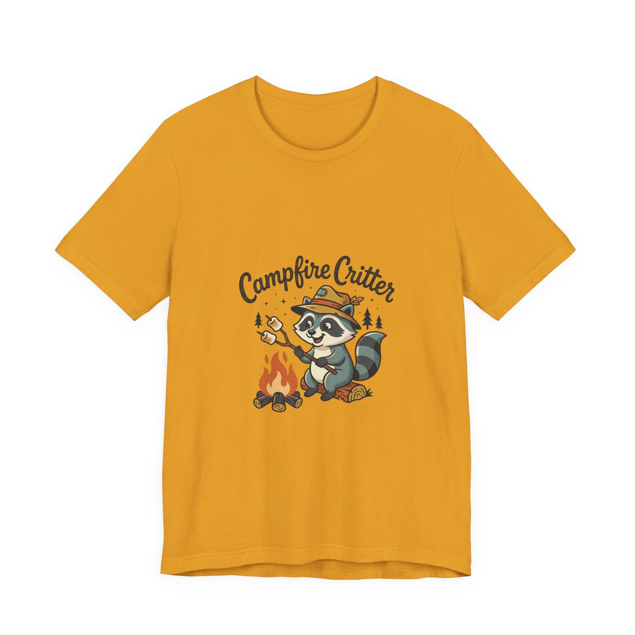 Campfire Critter T‑Shirt — Cute Raccoon Camping Tee