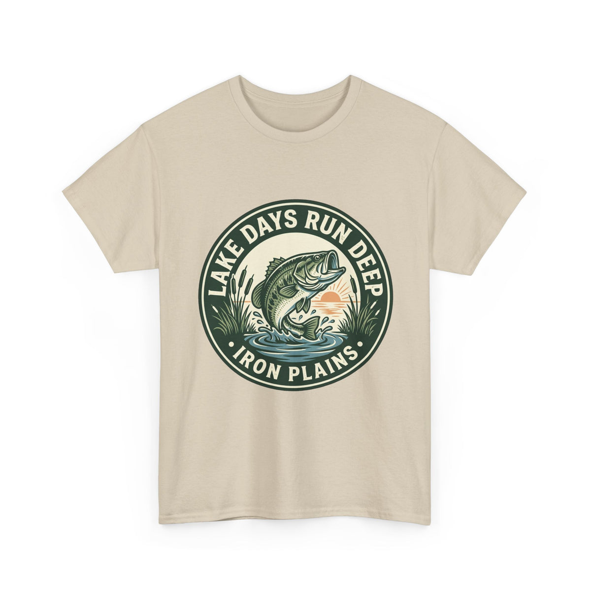 Lake Days Run Deep Fishing T-Shirt