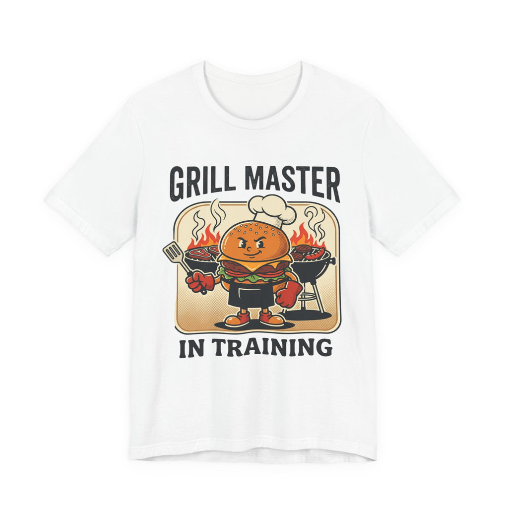 Grill Master in Training T-Shirt — Funny BBQ Burger Chef Tee