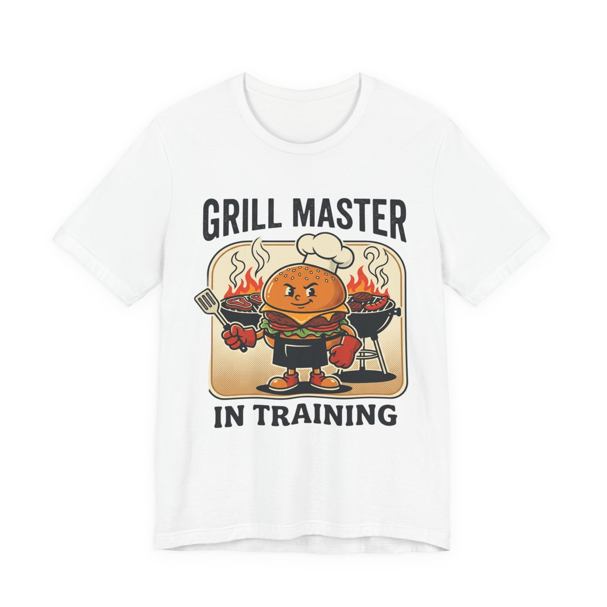 Grill Master in Training T-Shirt — Funny BBQ Burger Chef Tee