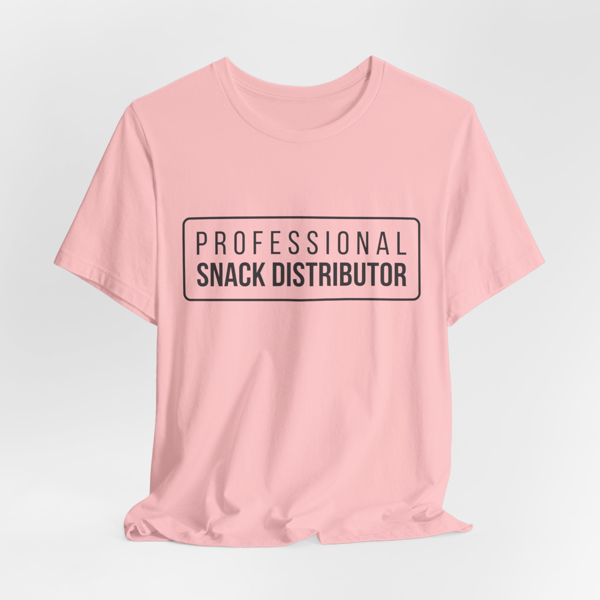 Professional Snack Distributor Tee — Funny Food Lover T-Shirt
