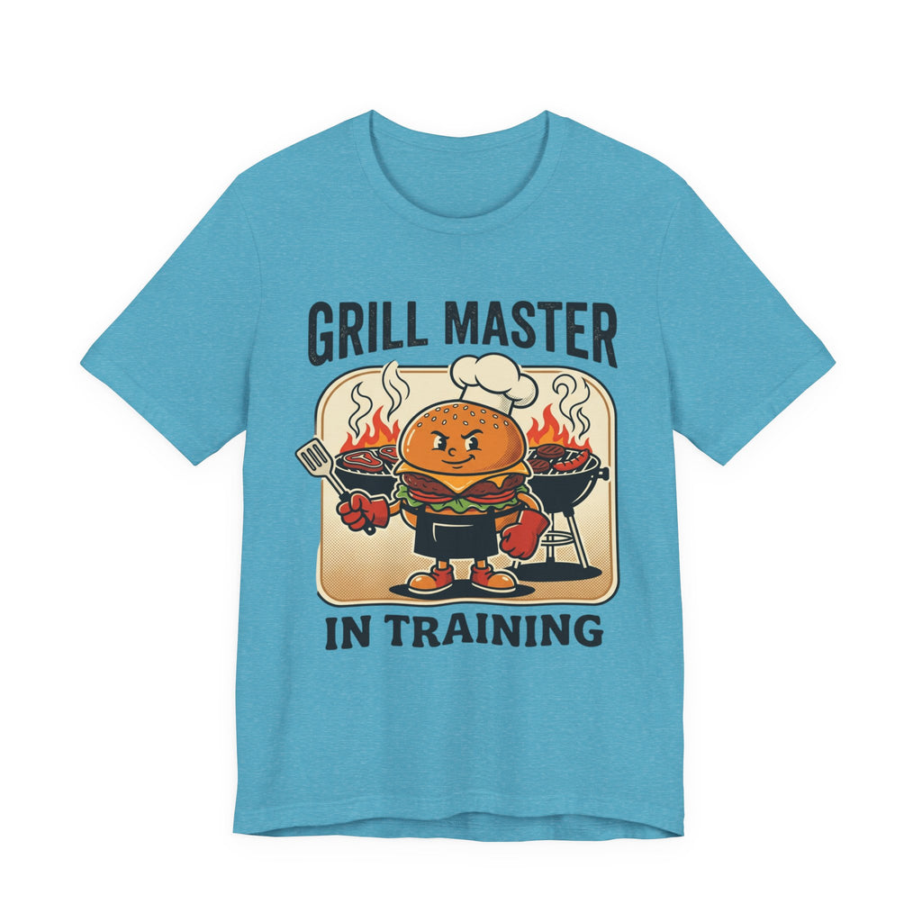 Grill Master in Training T-Shirt — Funny BBQ Burger Chef Tee