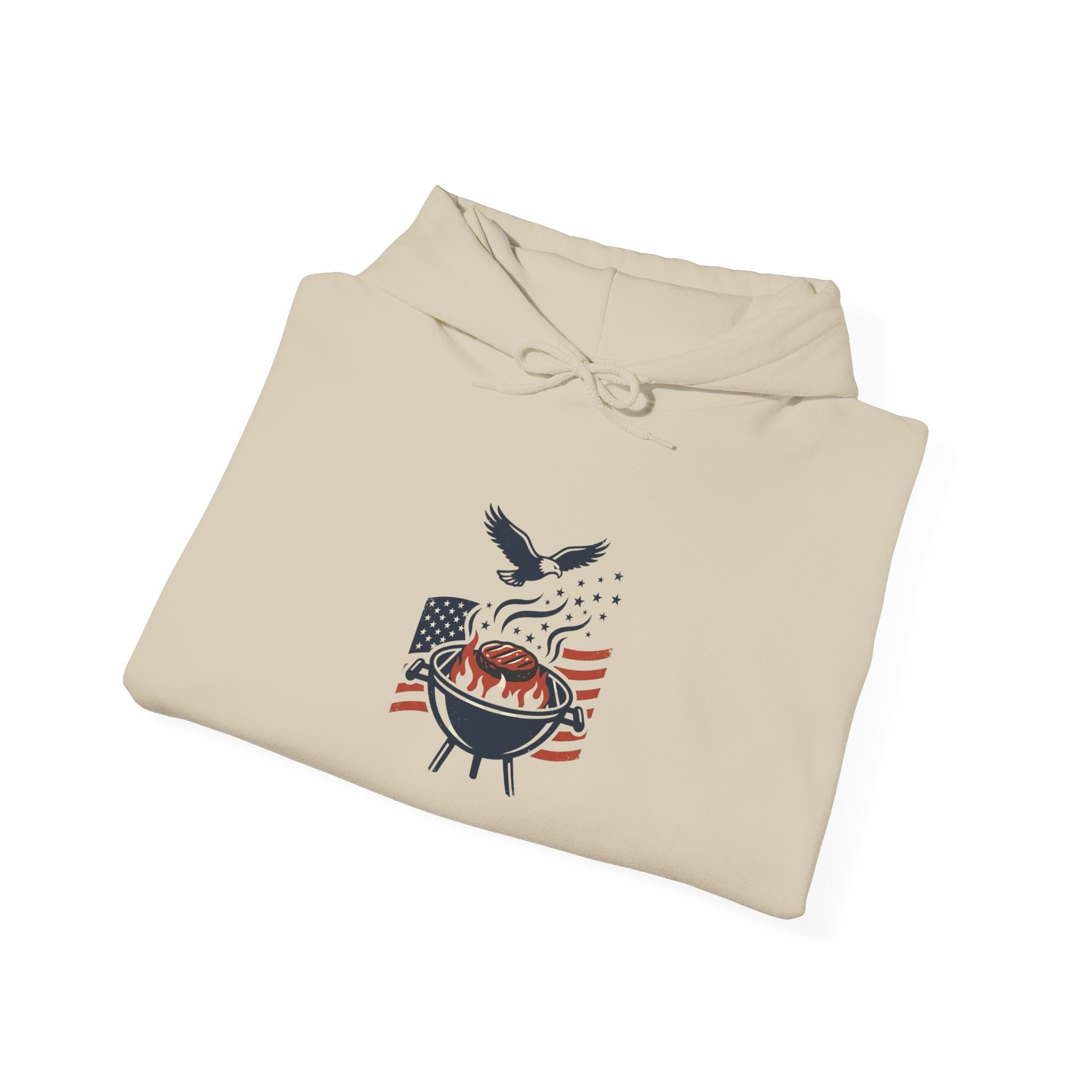Faith & Freedom July 4th Hoodie | Patriotic, Vintage Americana