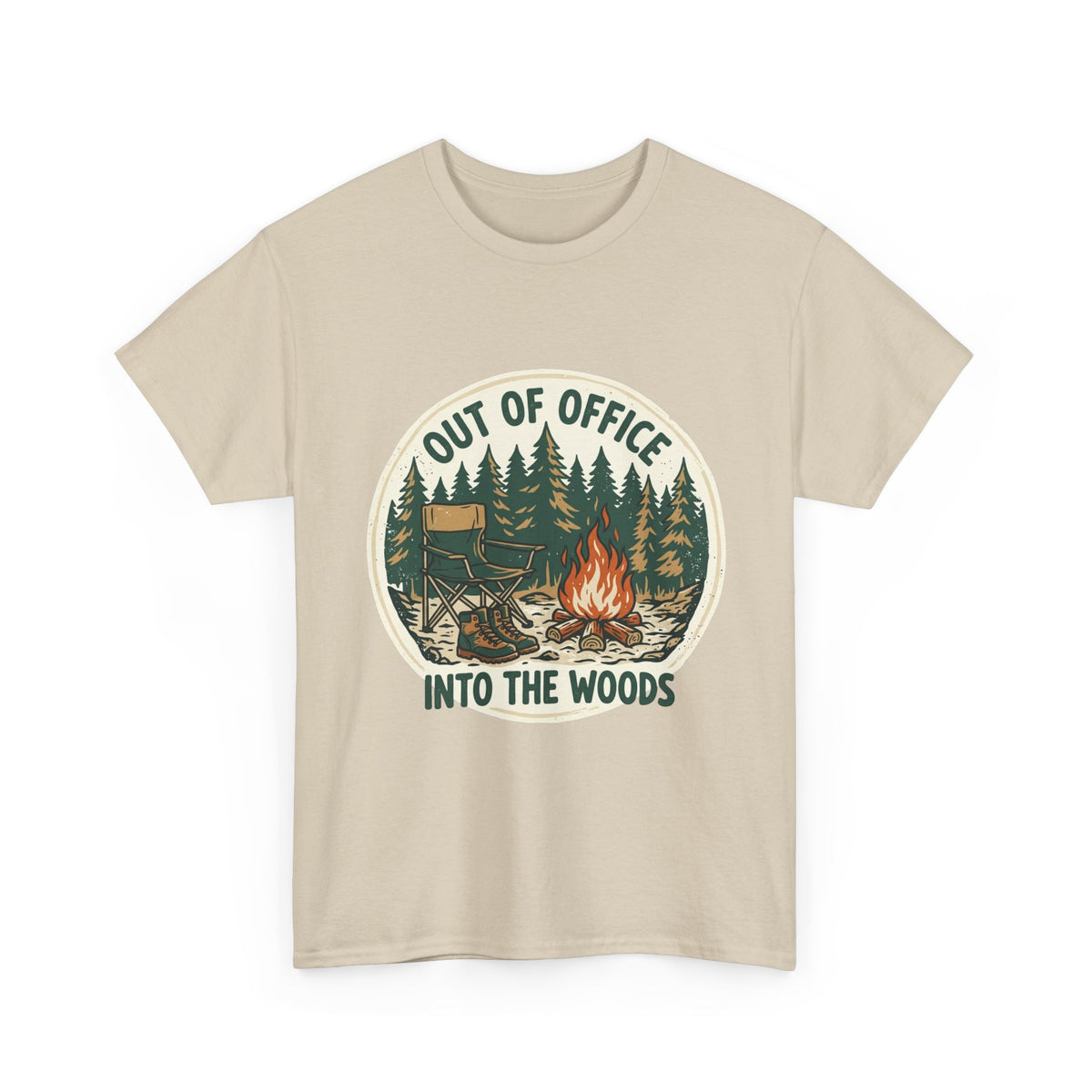 Out of Office Camping T-Shirt