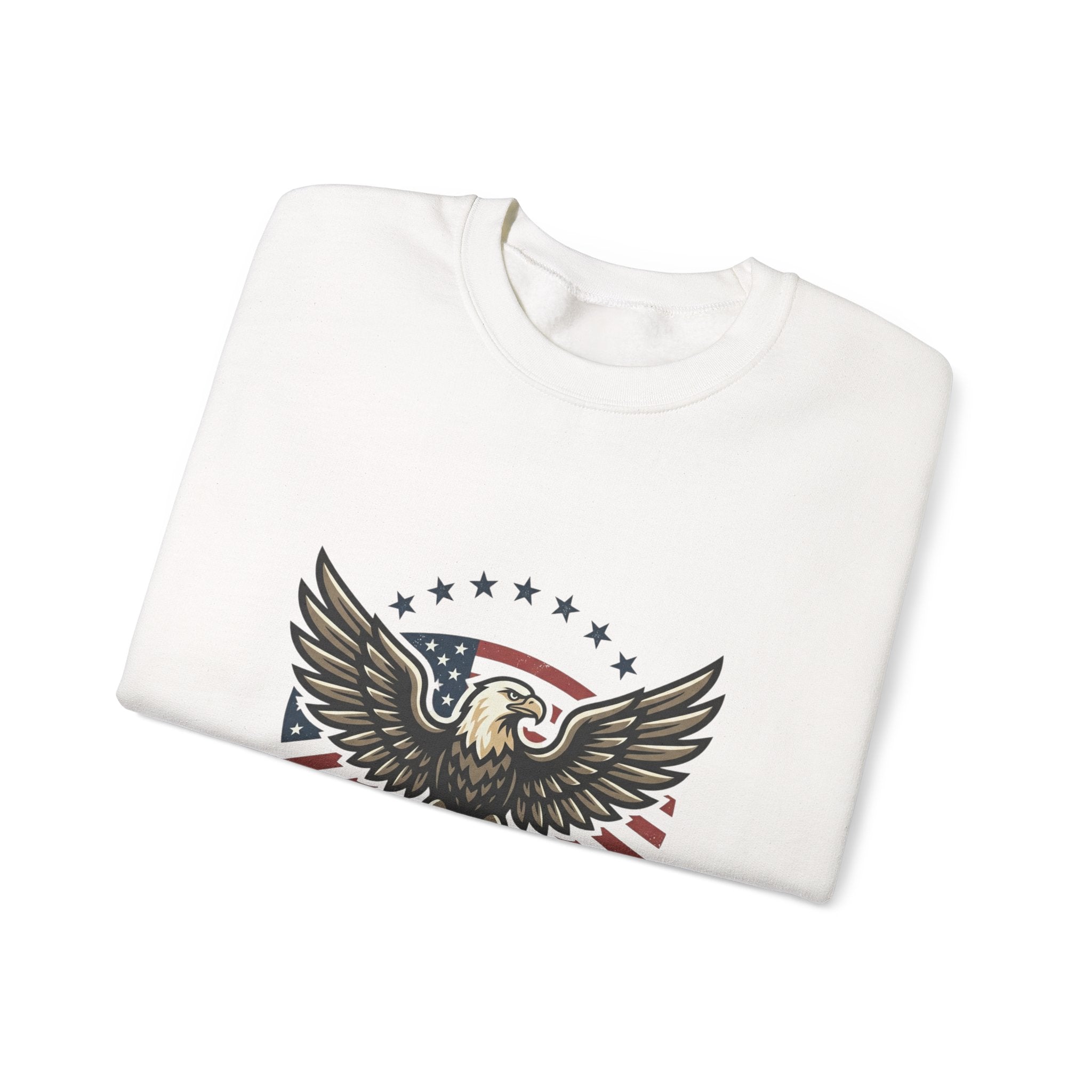 Liberty Eagle 1776 Sweatshirt | Faith-based Patriotic, Vintage Americana