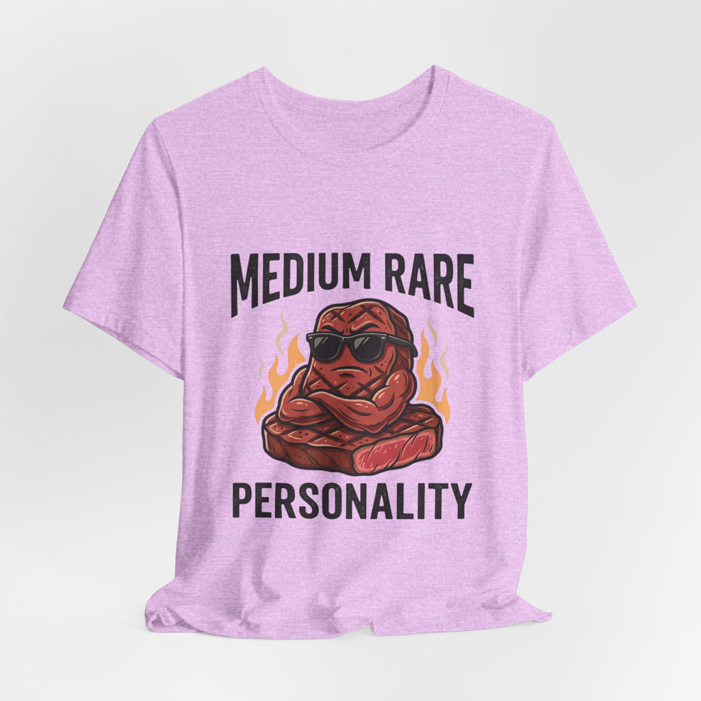 Medium Rare Personality Steak T-Shirt — Funny Grill & BBQ Shirt