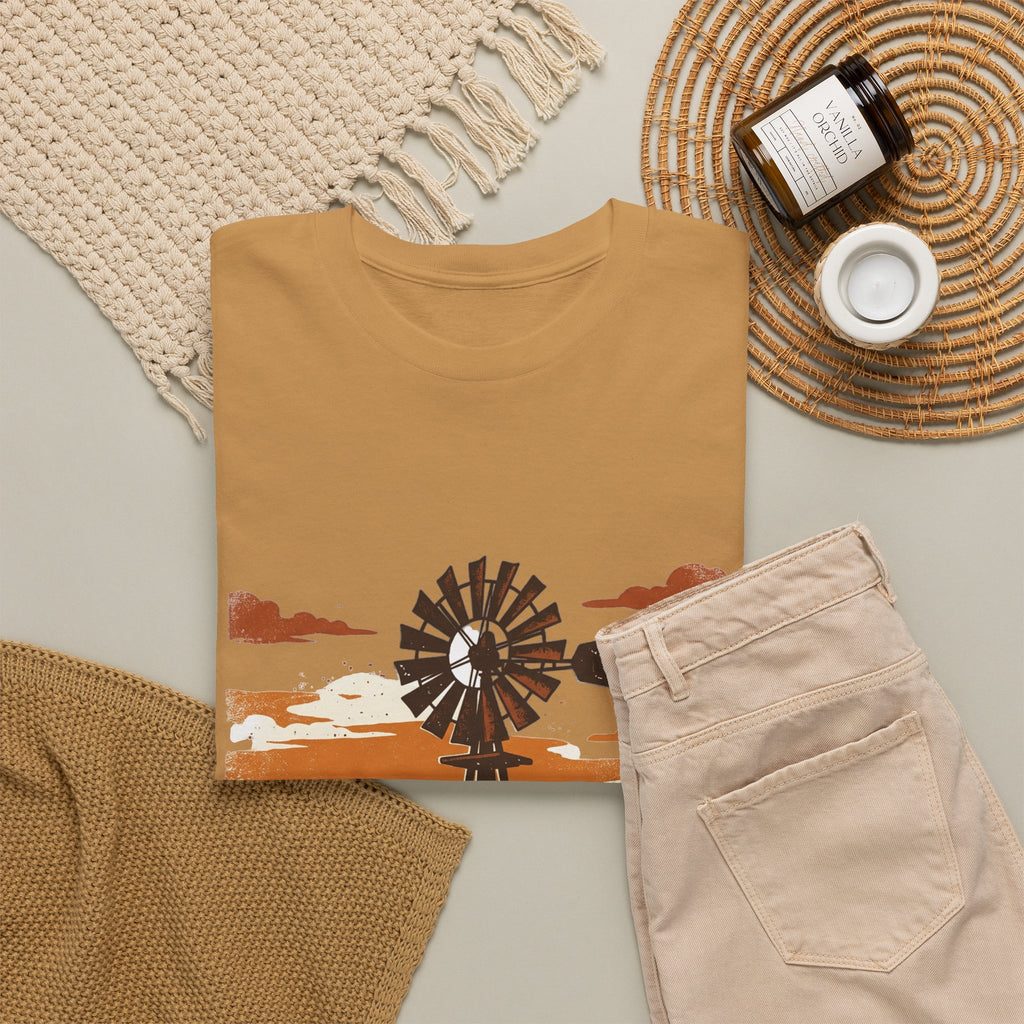 Windmill Sunset T-Shirt