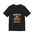Undefeated Feast Tee — Cartoon King Dining Graphic T-Shirt