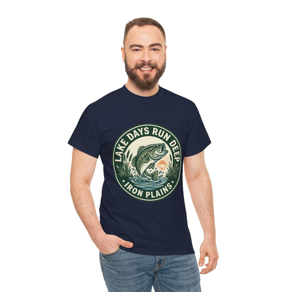 Lake Days Run Deep Fishing T-Shirt
