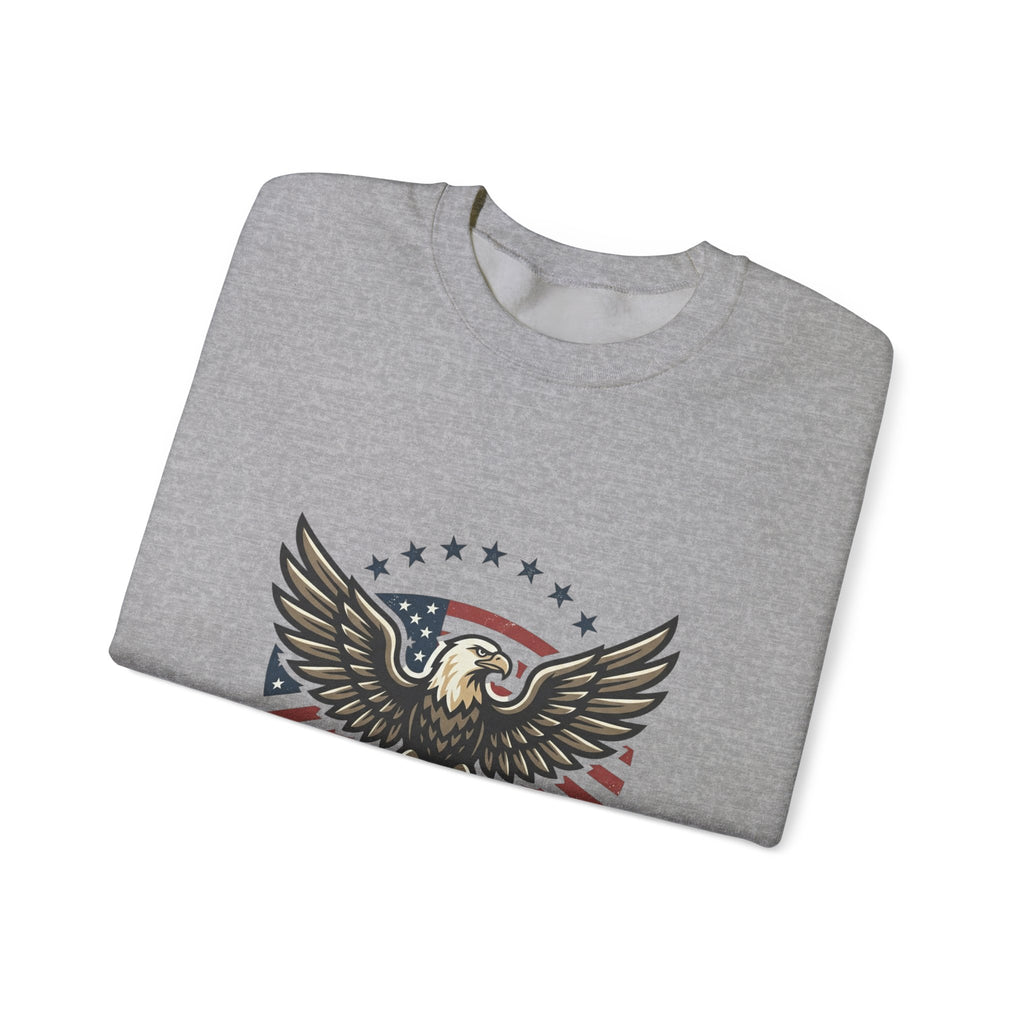 Liberty Eagle 1776 Sweatshirt | Faith-based Patriotic, Vintage Americana
