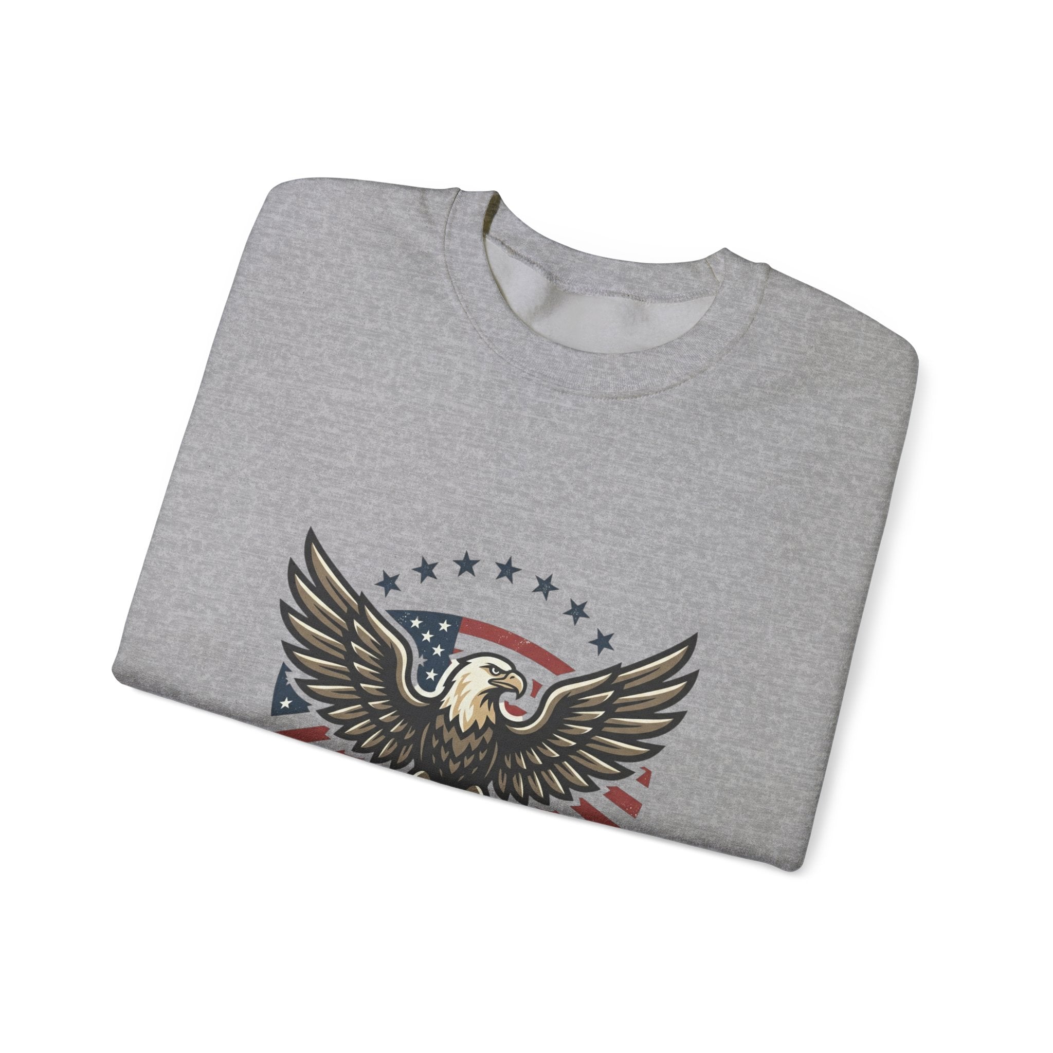 Liberty Eagle 1776 Sweatshirt | Faith-based Patriotic, Vintage Americana