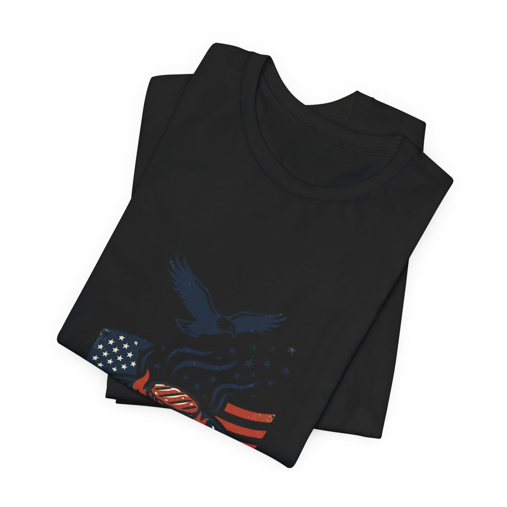 Faith & Freedom BBQ Tee | Patriotic vintage Americana July 4th