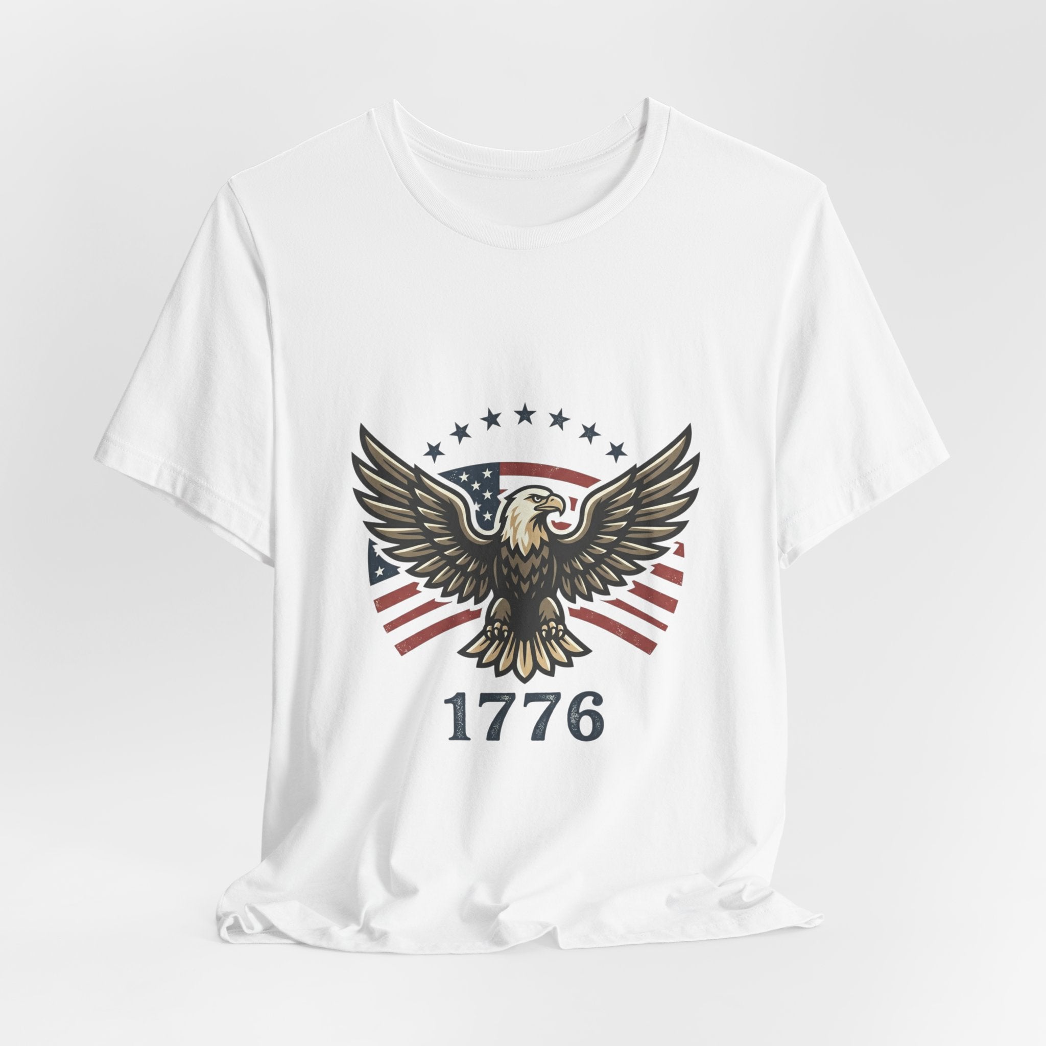 1776 Eagle Patriotic Tee | Faith and Freedom, Vintage Americana