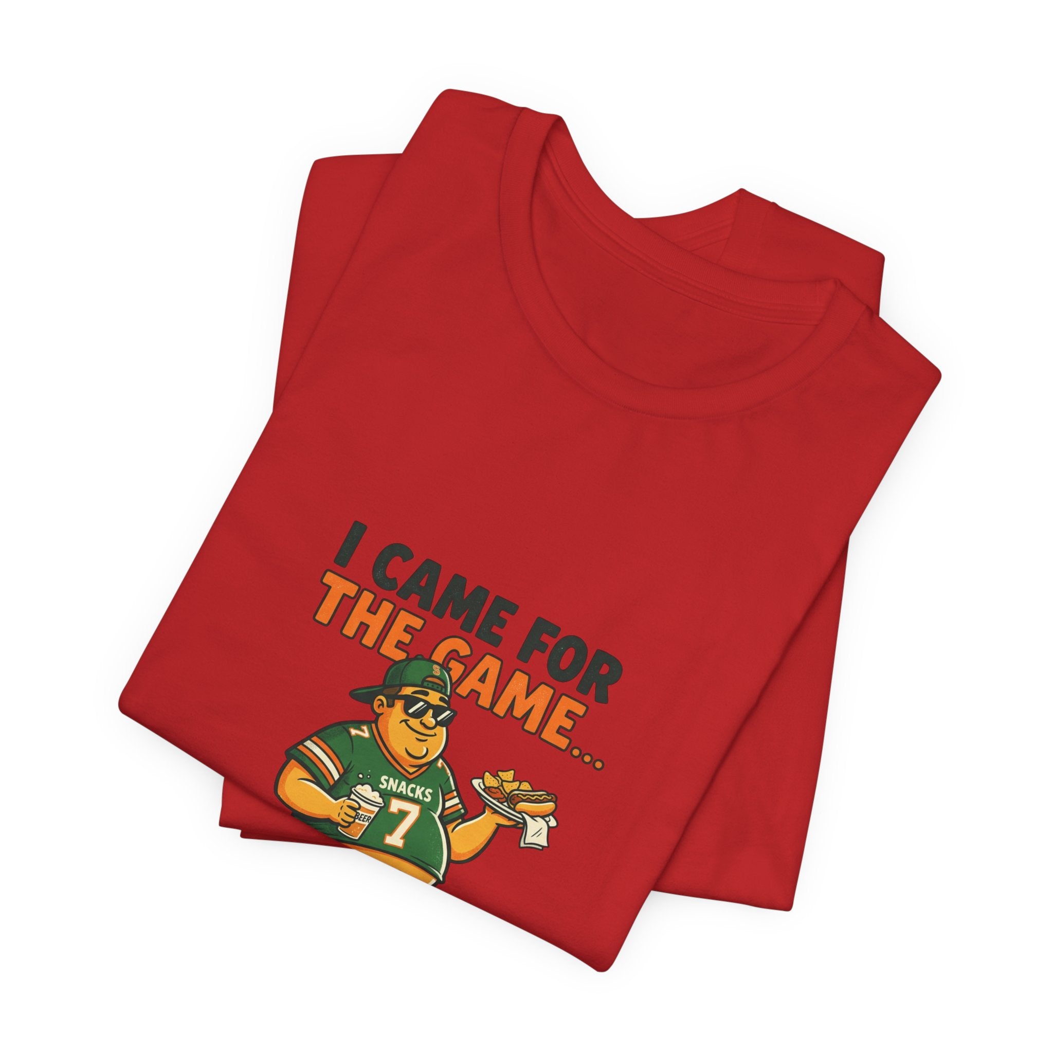 I Came for the Game, Stayed for the Snacks T-Shirt
