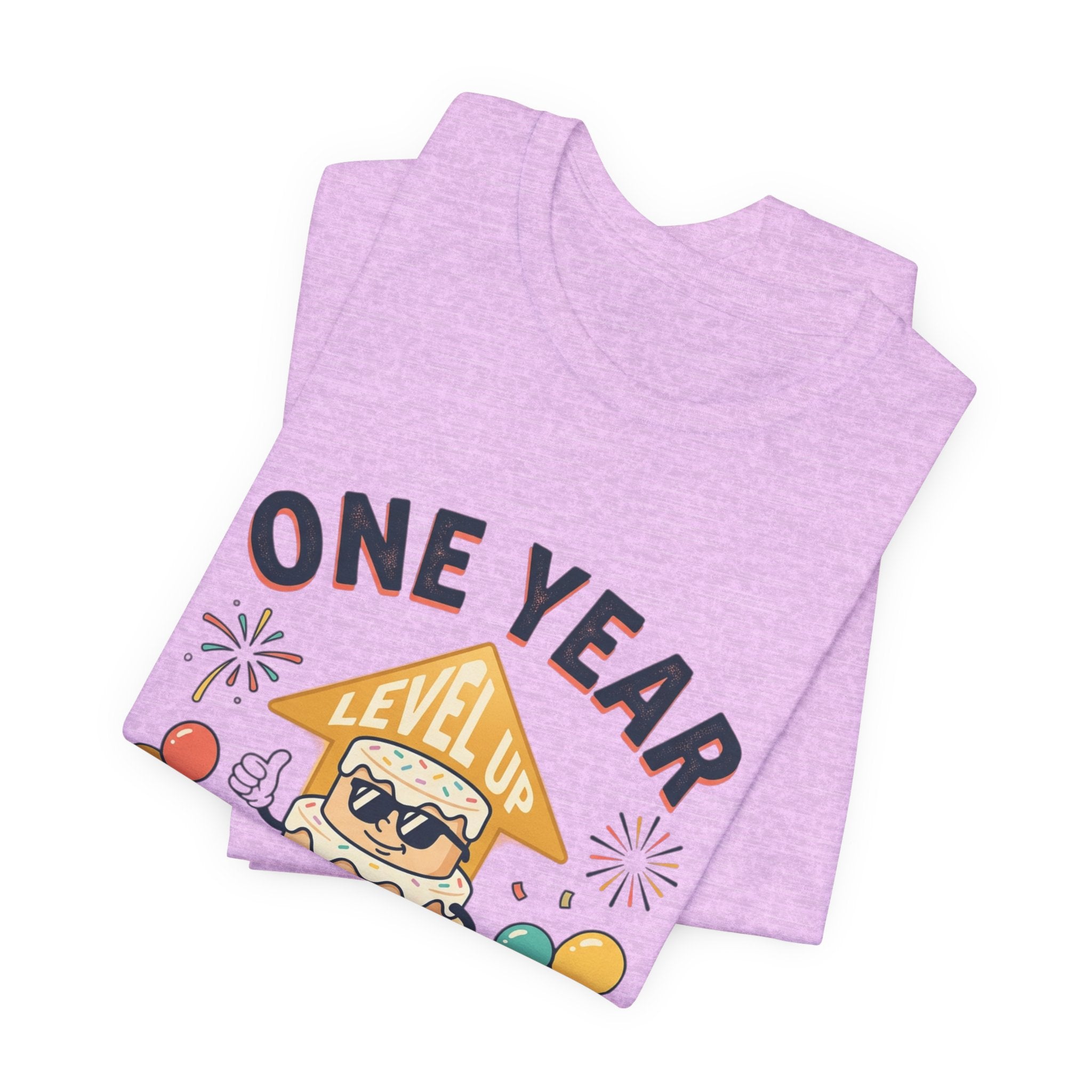 Birthday Baby Tee — "One Year More Awesome" 1st Birthday Shirt