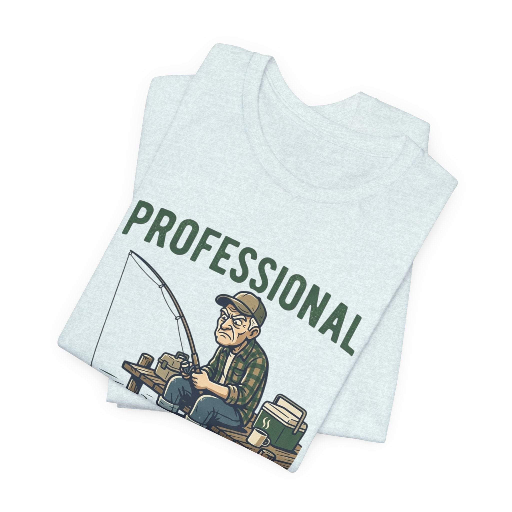 Professional Bobber Watcher Fishing T‑Shirt
