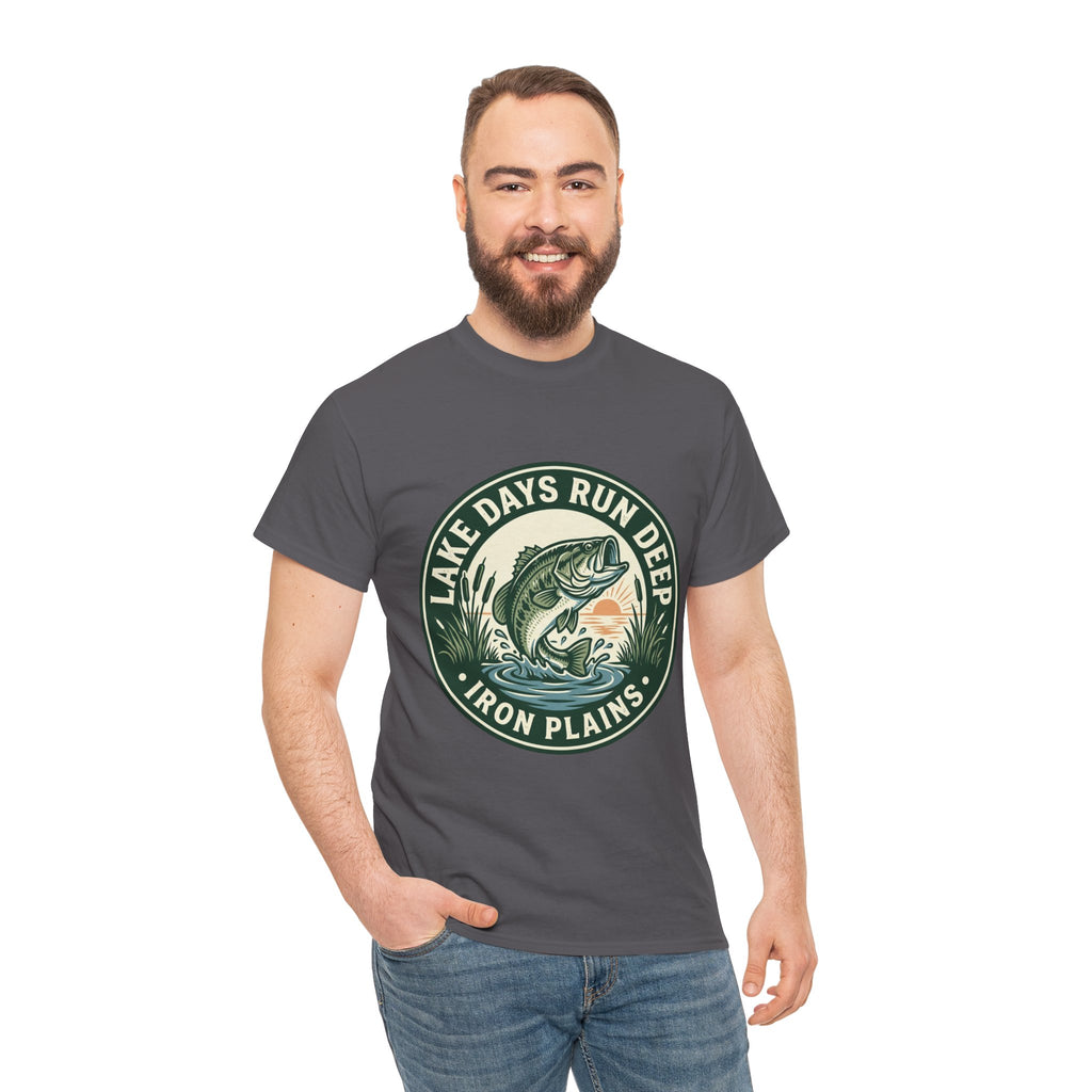 Lake Days Run Deep Fishing T-Shirt