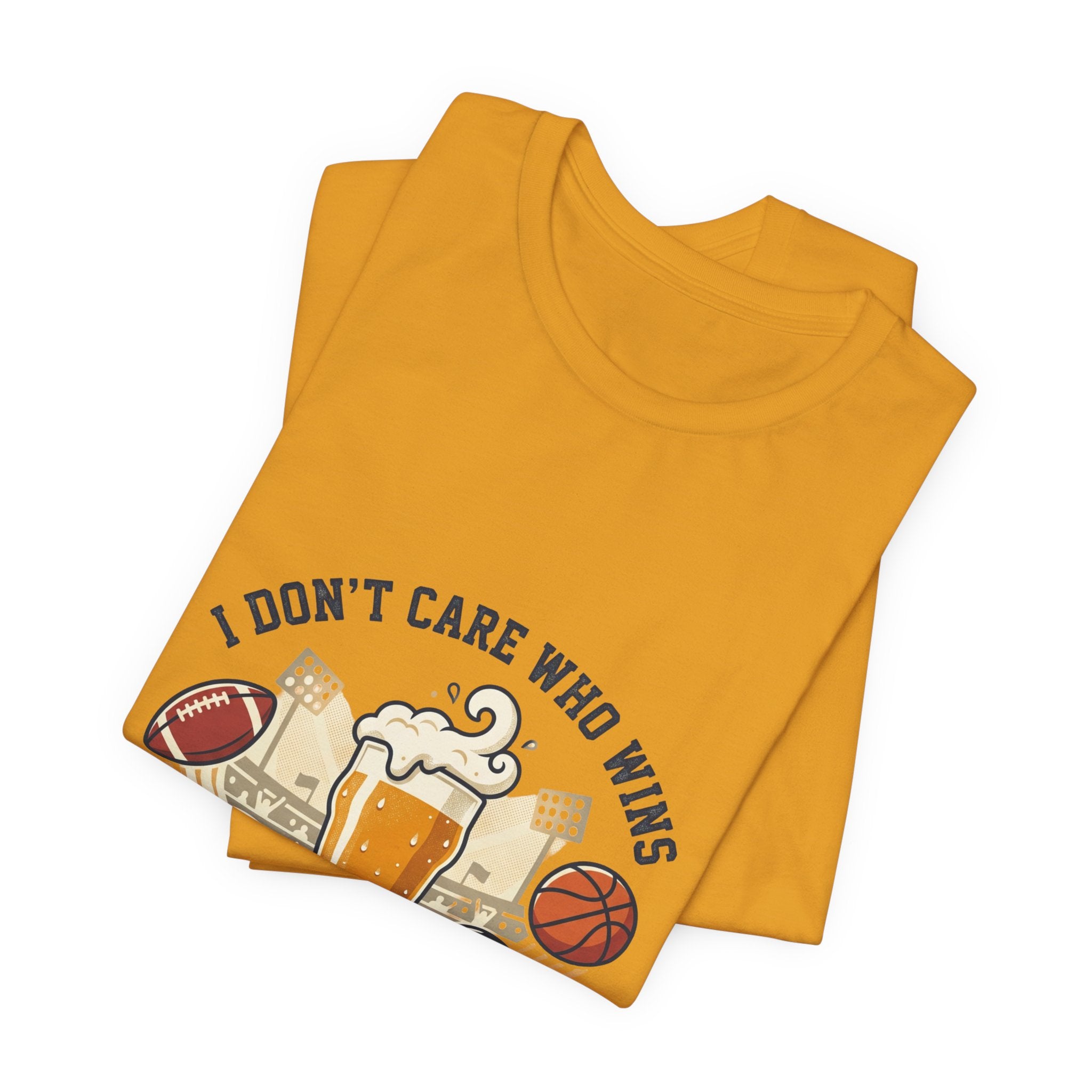 I'm Just Here for the Beer T-Shirt — Funny Sports Fan Beer Tee