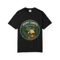 Happy Camper T-Shirt — Campfire Tent Graphic Tee
