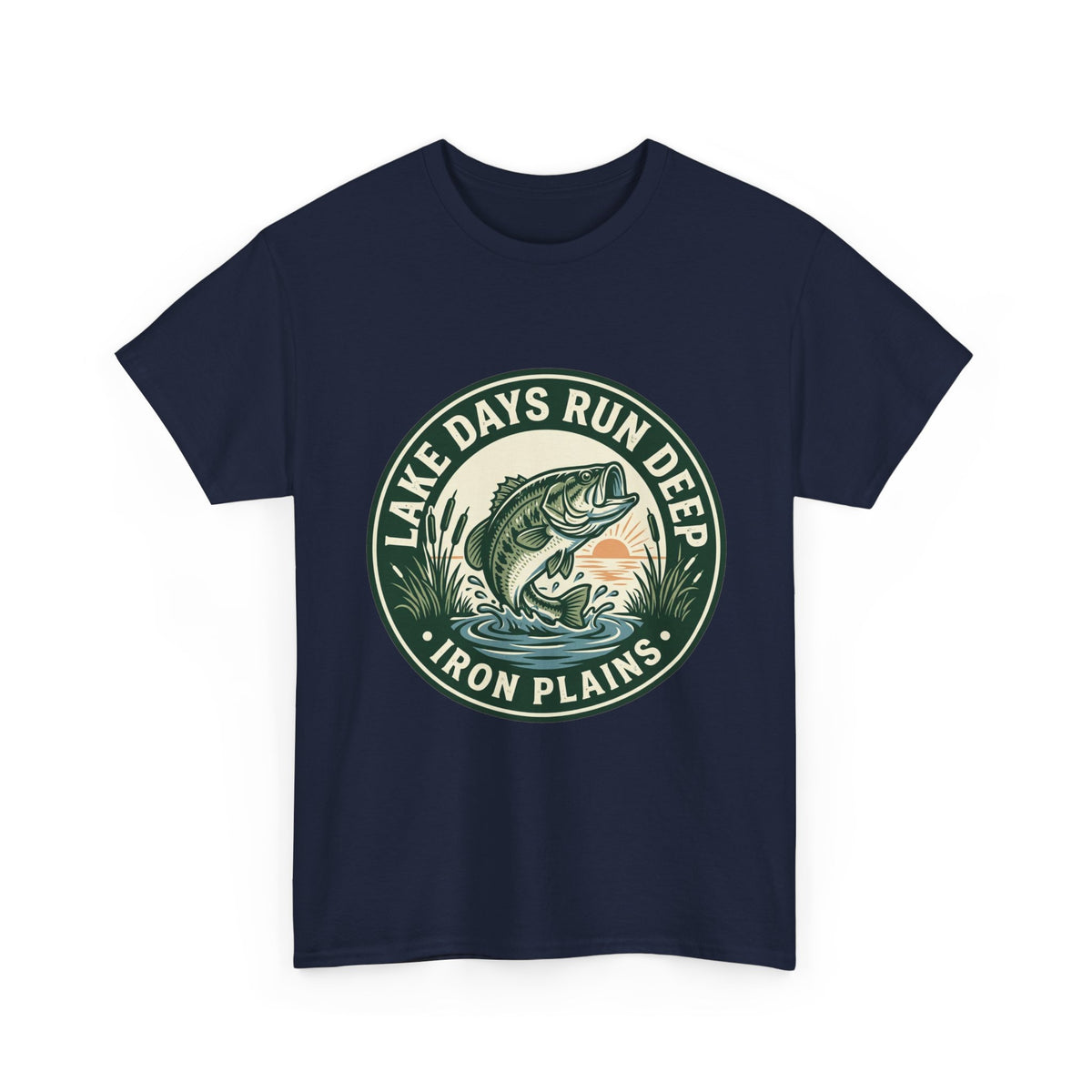 Lake Days Run Deep Fishing T-Shirt