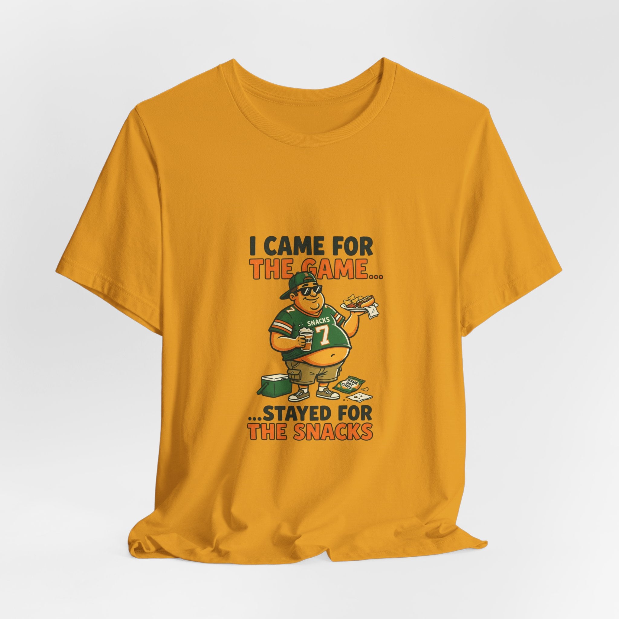 I Came for the Game, Stayed for the Snacks T-Shirt