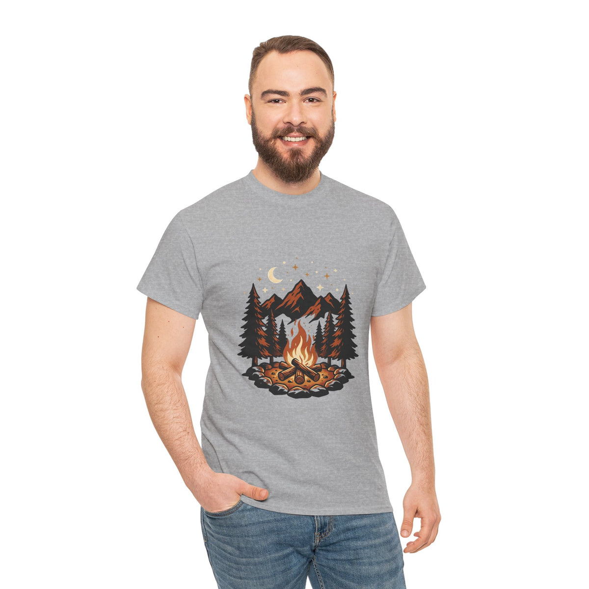 Campfire Mountains T-Shirt