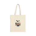 Faith & Freedom BBQ Tote, Patriotic Vintage Americana July 4th, Liberty Canvas Tote
