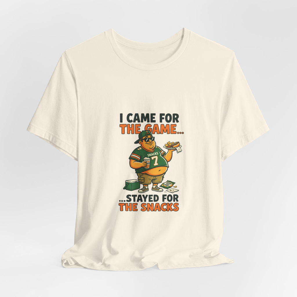 I Came for the Game, Stayed for the Snacks T-Shirt
