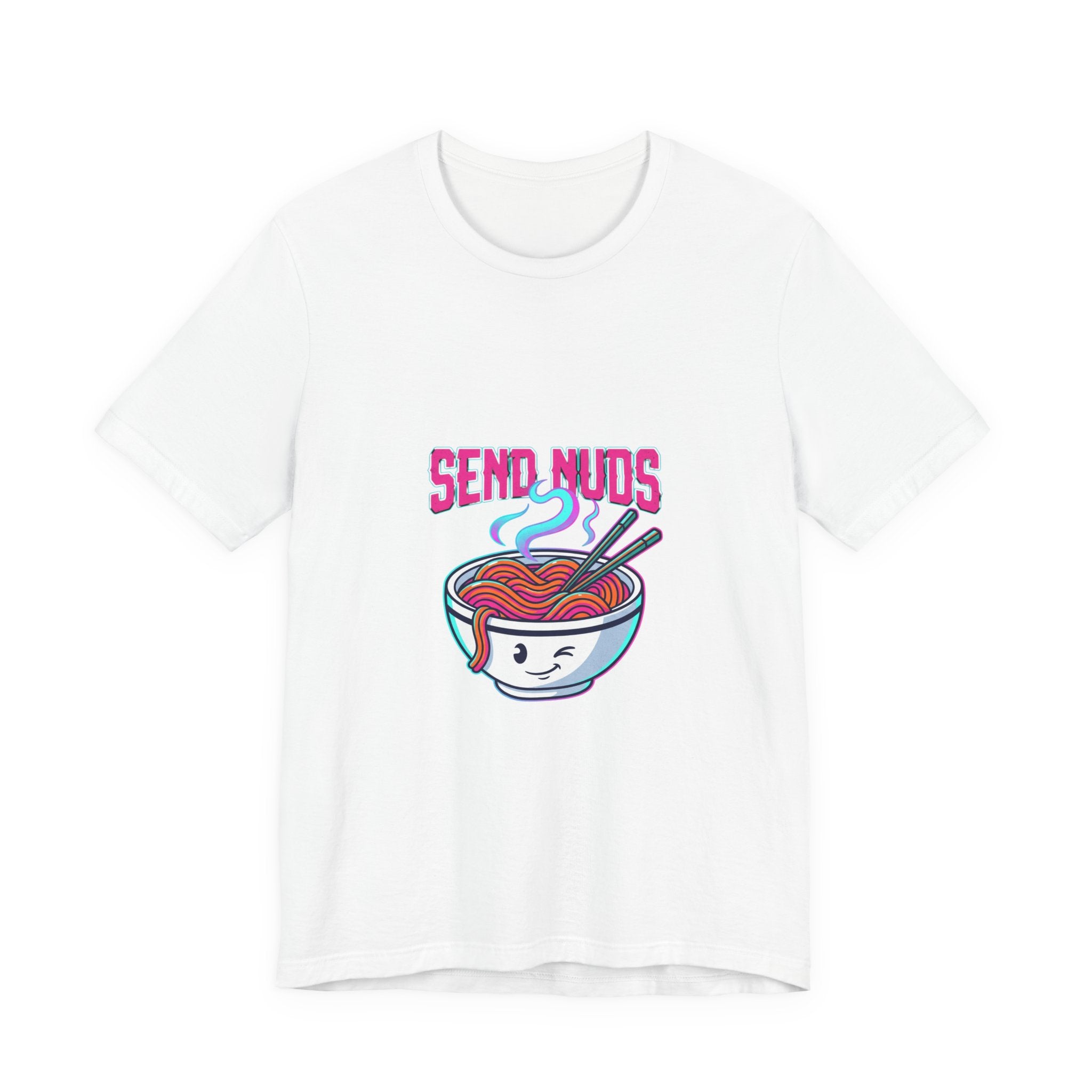 Ramen 'Send Nuds' Graphic Tee — Cute Kawaii Noodle Shirt
