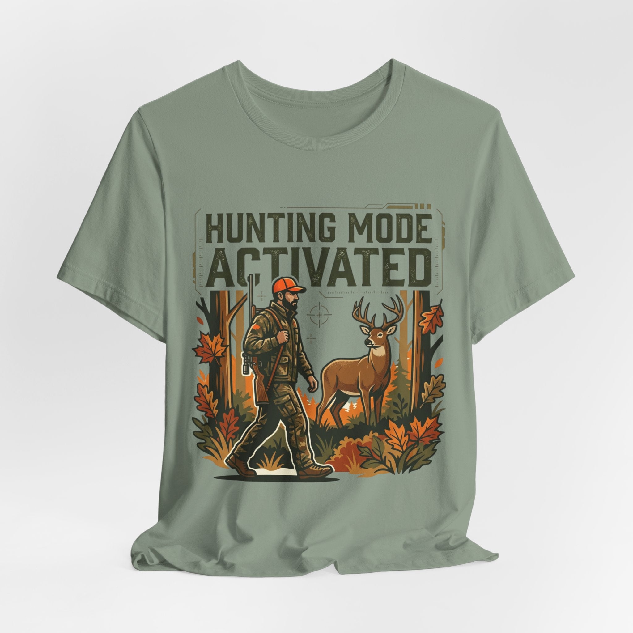 Hunting Mode Activated T-Shirt — Camouflage Deer Hunting Tee
