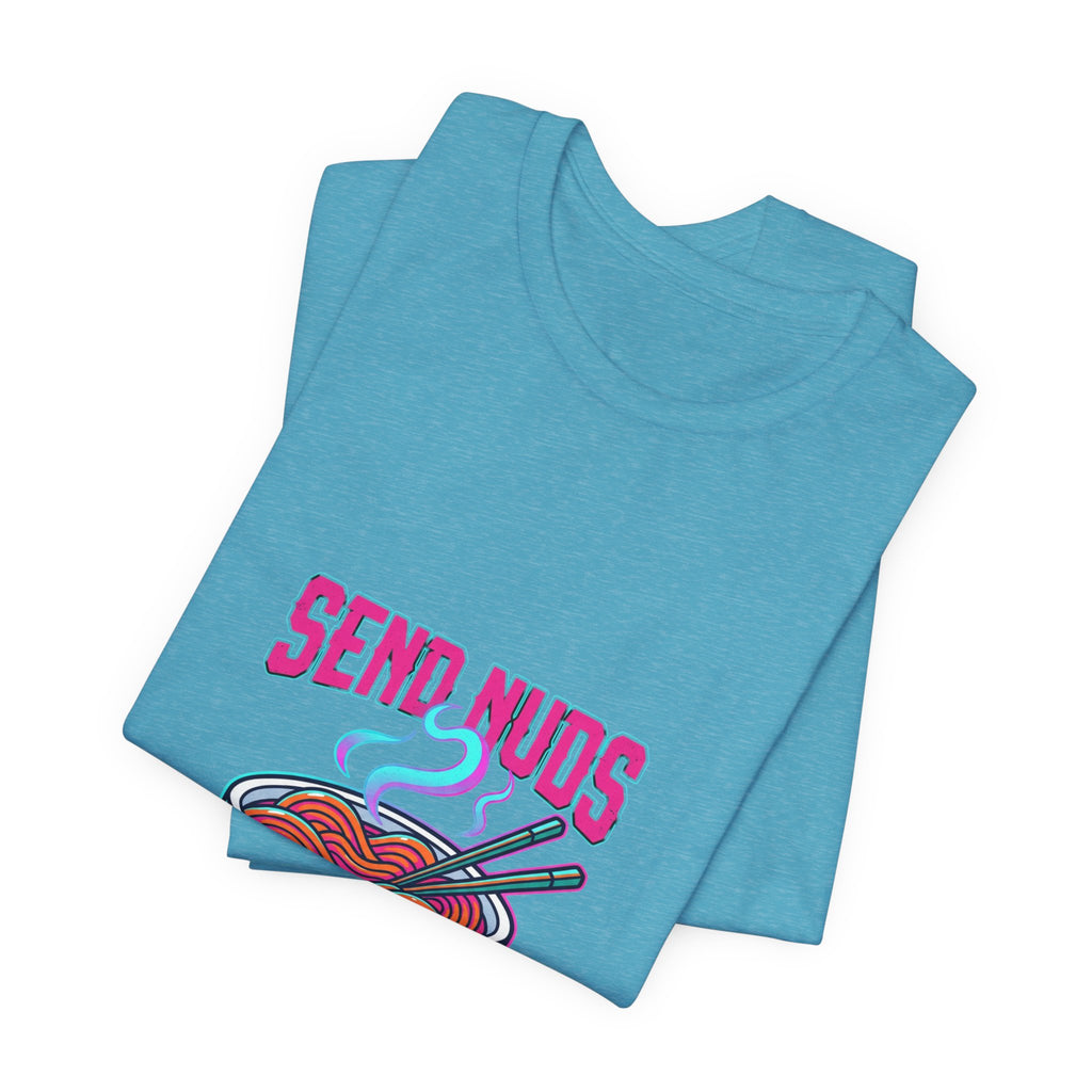 Ramen 'Send Nuds' Graphic Tee — Cute Kawaii Noodle Shirt
