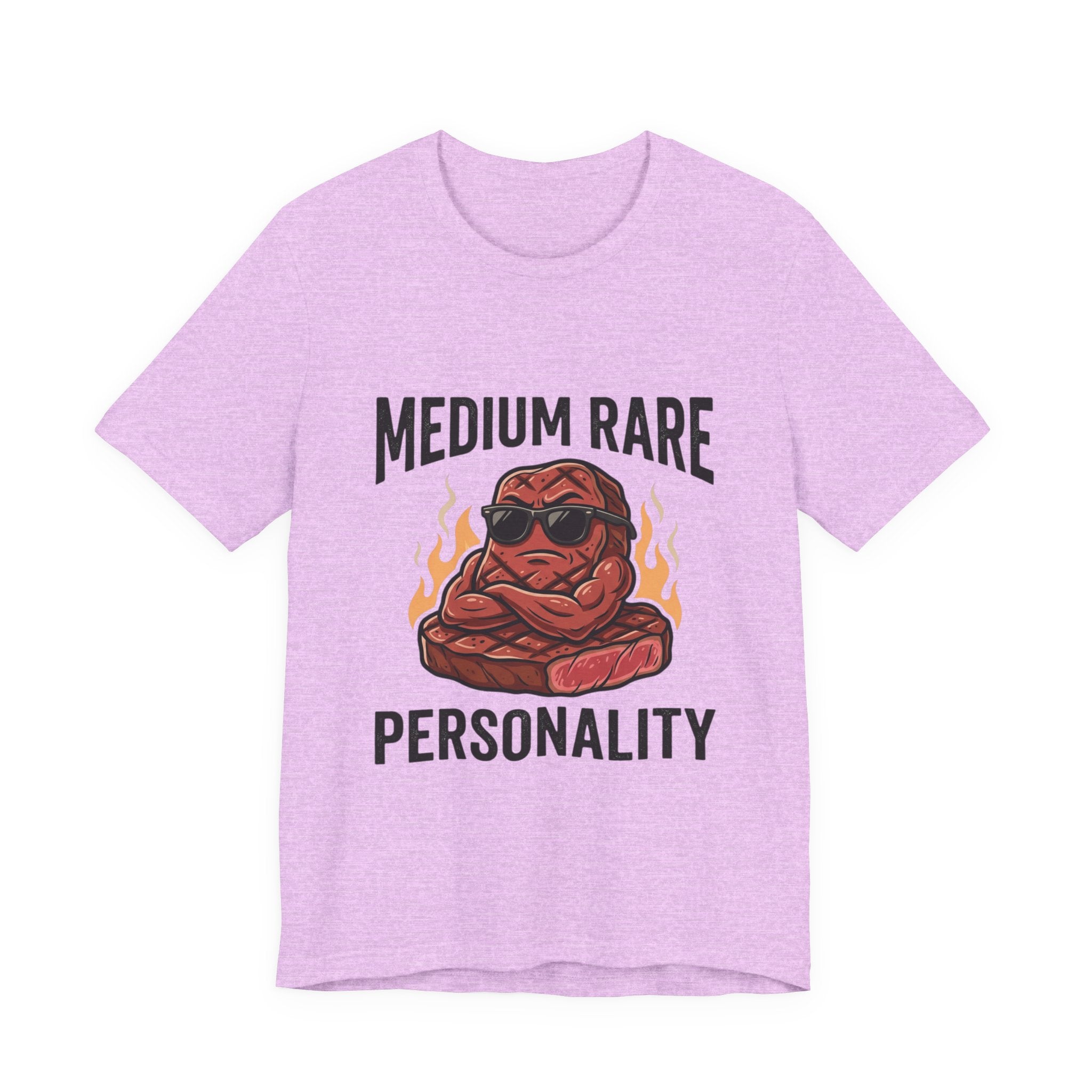 Medium Rare Personality Steak T-Shirt — Funny Grill & BBQ Shirt