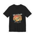 Life is Gouda Graphic Tee – Funny Cheese Vacation T-Shirt