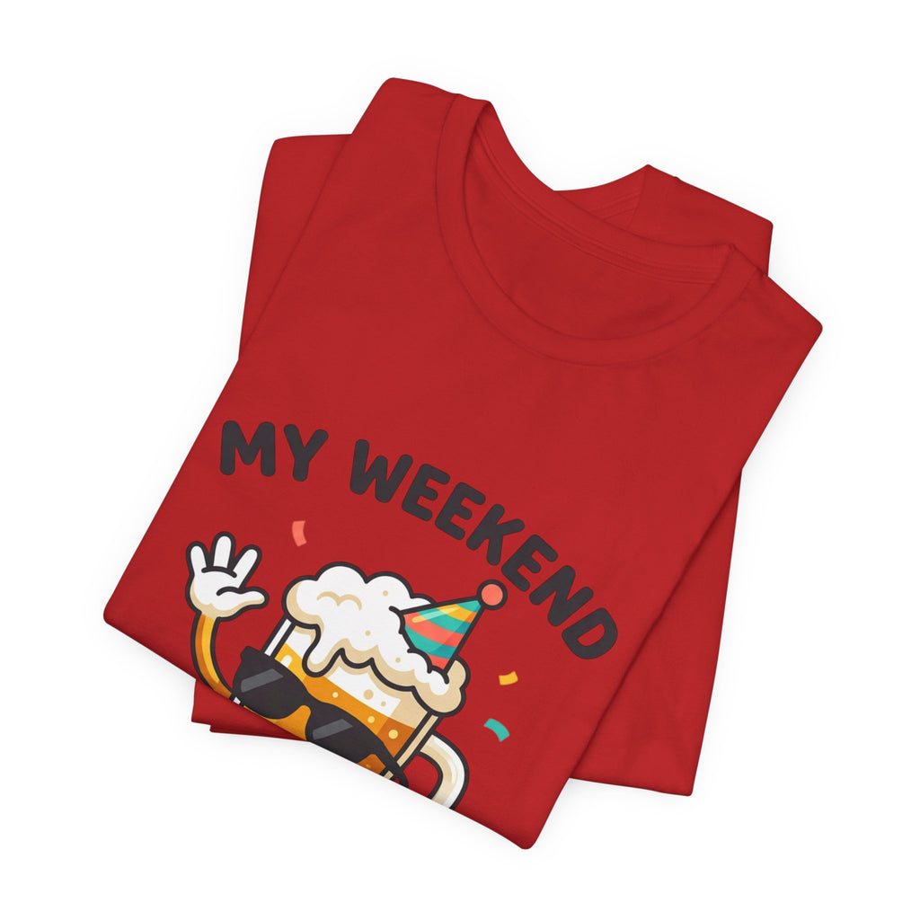 My Weekend Has Entered Survival Mode Beer T-Shirt