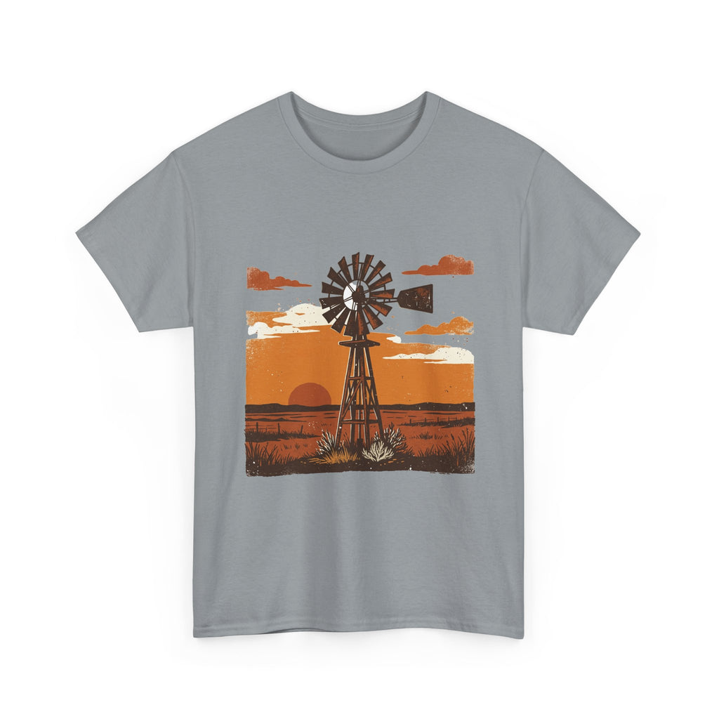 Windmill Sunset T-Shirt