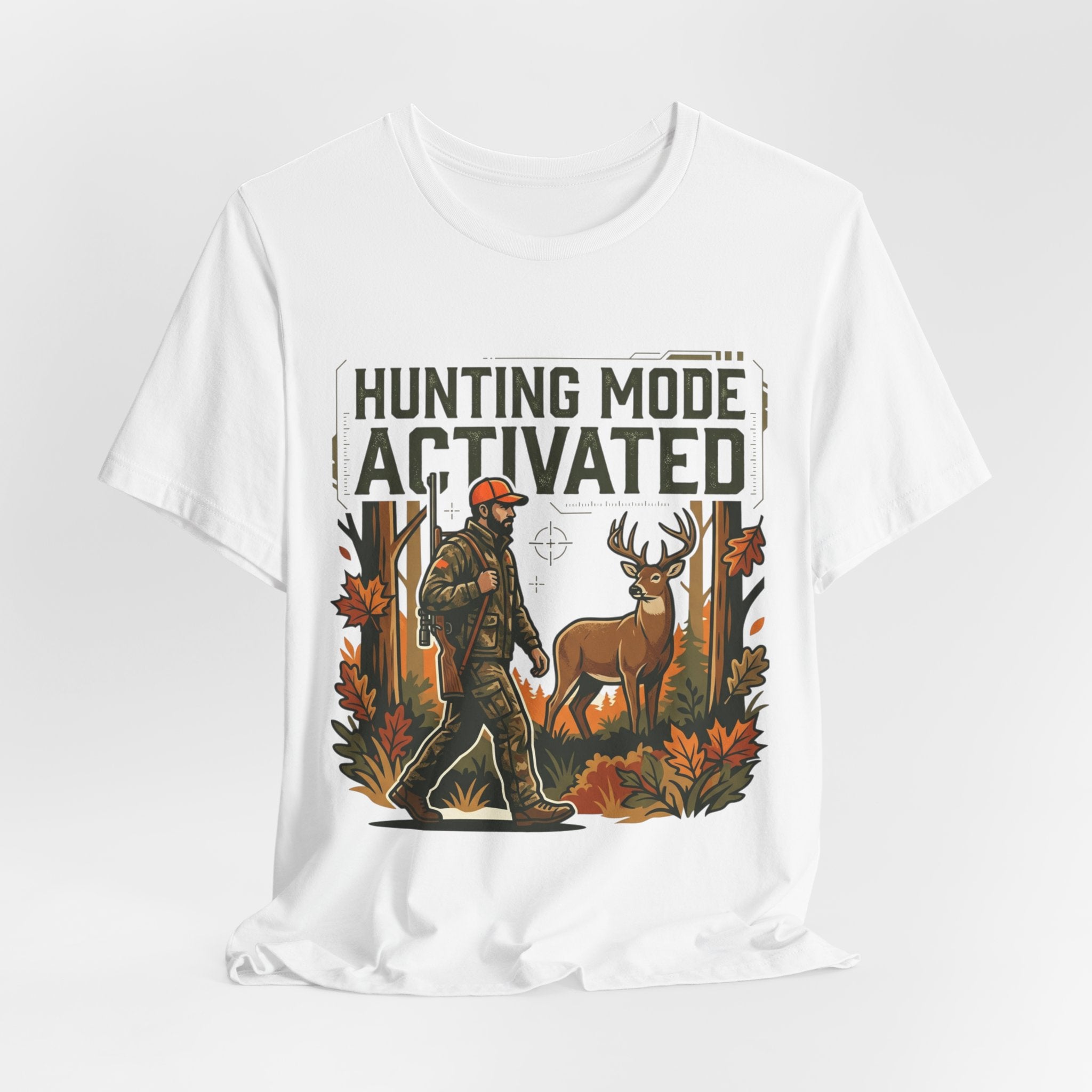 Hunting Mode Activated T-Shirt — Camouflage Deer Hunting Tee