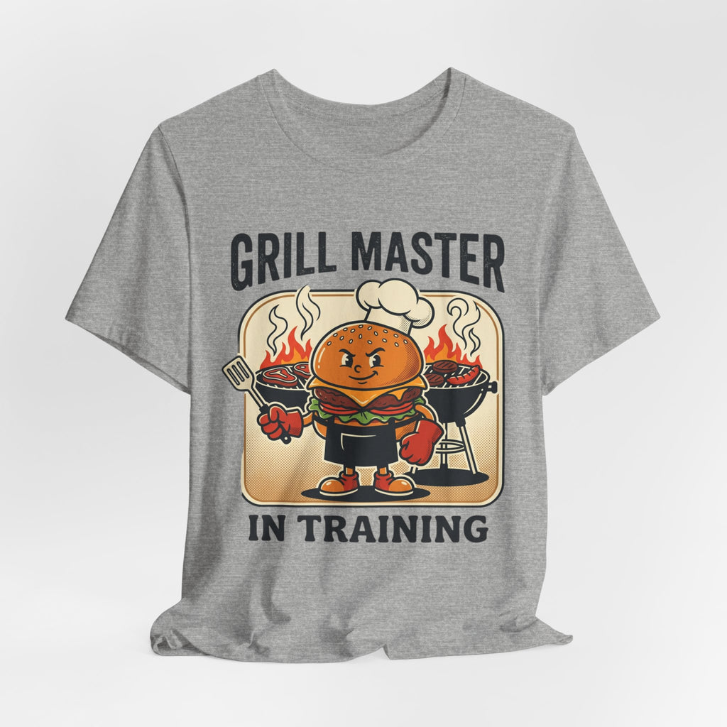 Grill Master in Training T-Shirt — Funny BBQ Burger Chef Tee