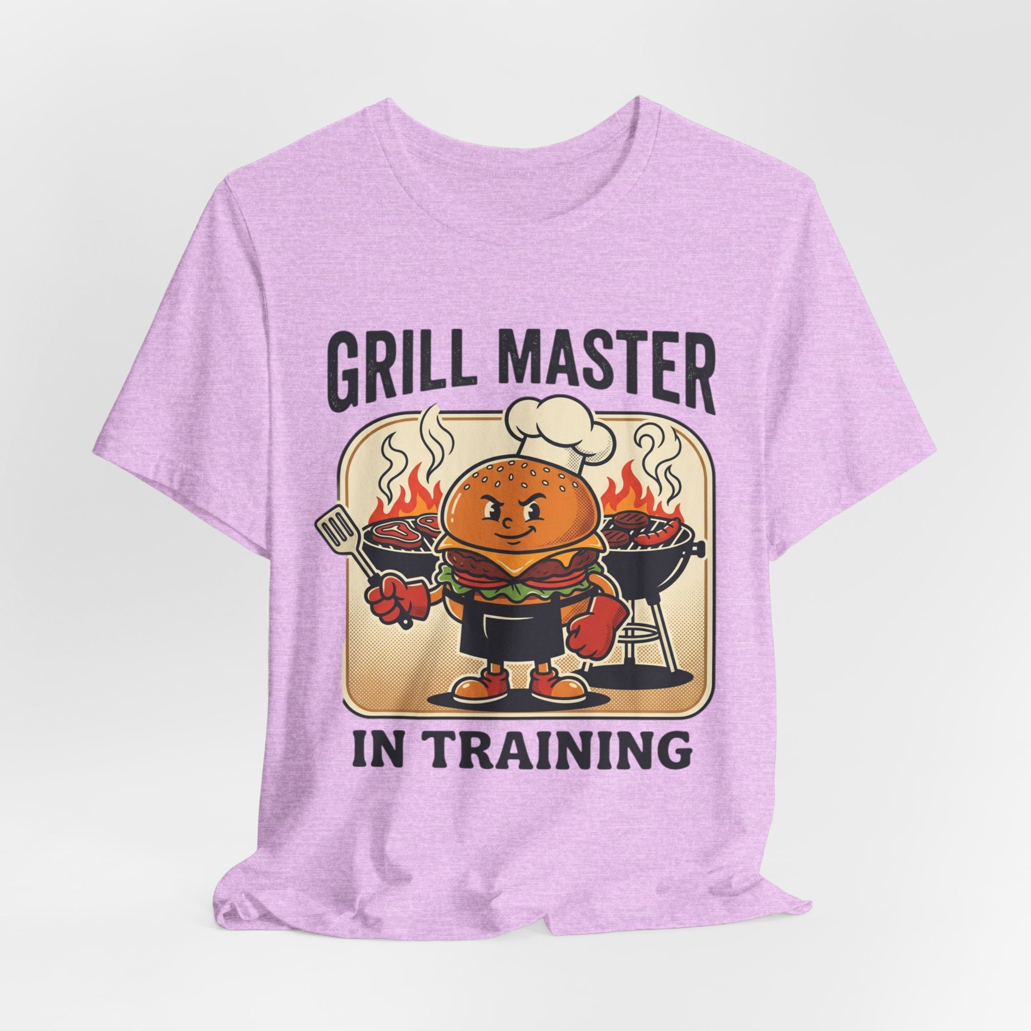 Grill Master in Training T-Shirt — Funny BBQ Burger Chef Tee