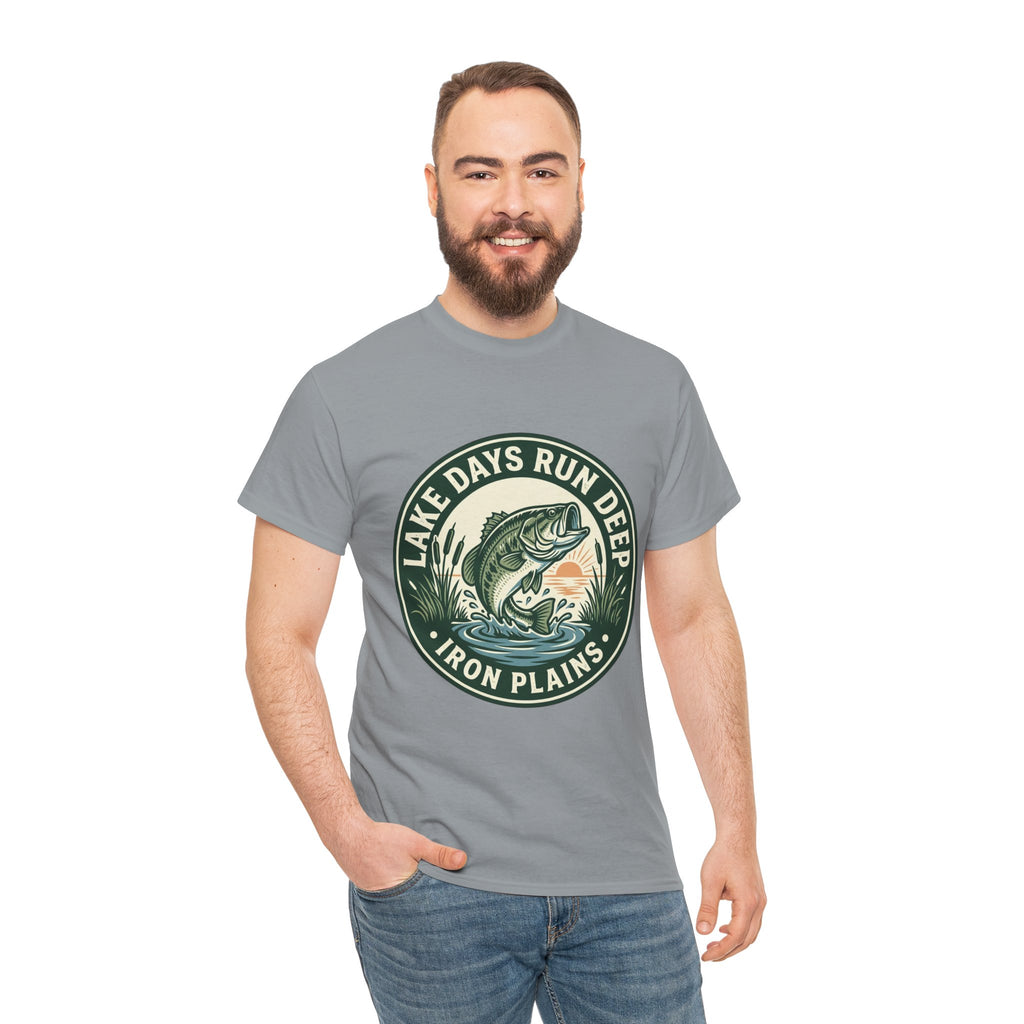 Lake Days Run Deep Fishing T-Shirt
