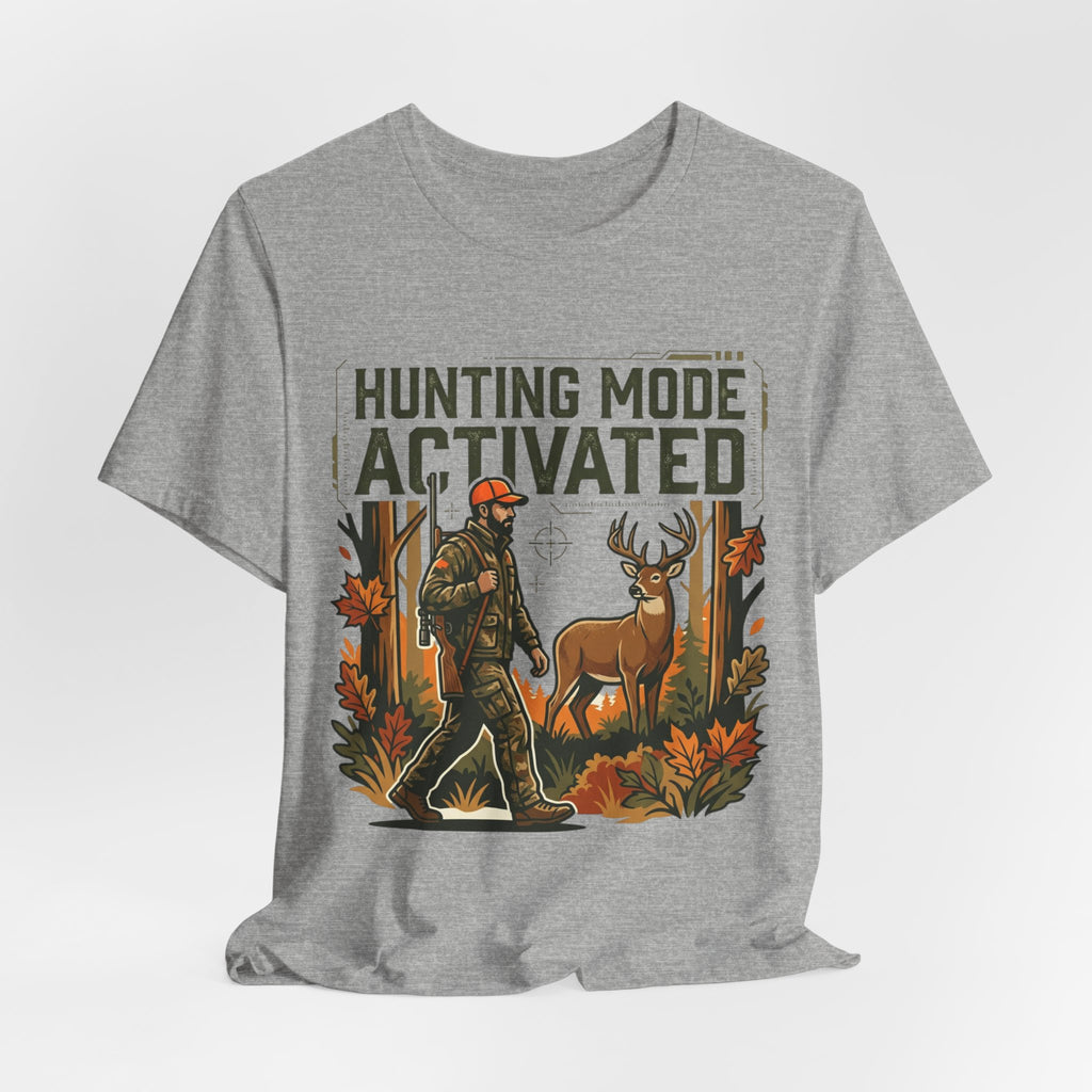 Hunting Mode Activated T-Shirt — Camouflage Deer Hunting Tee
