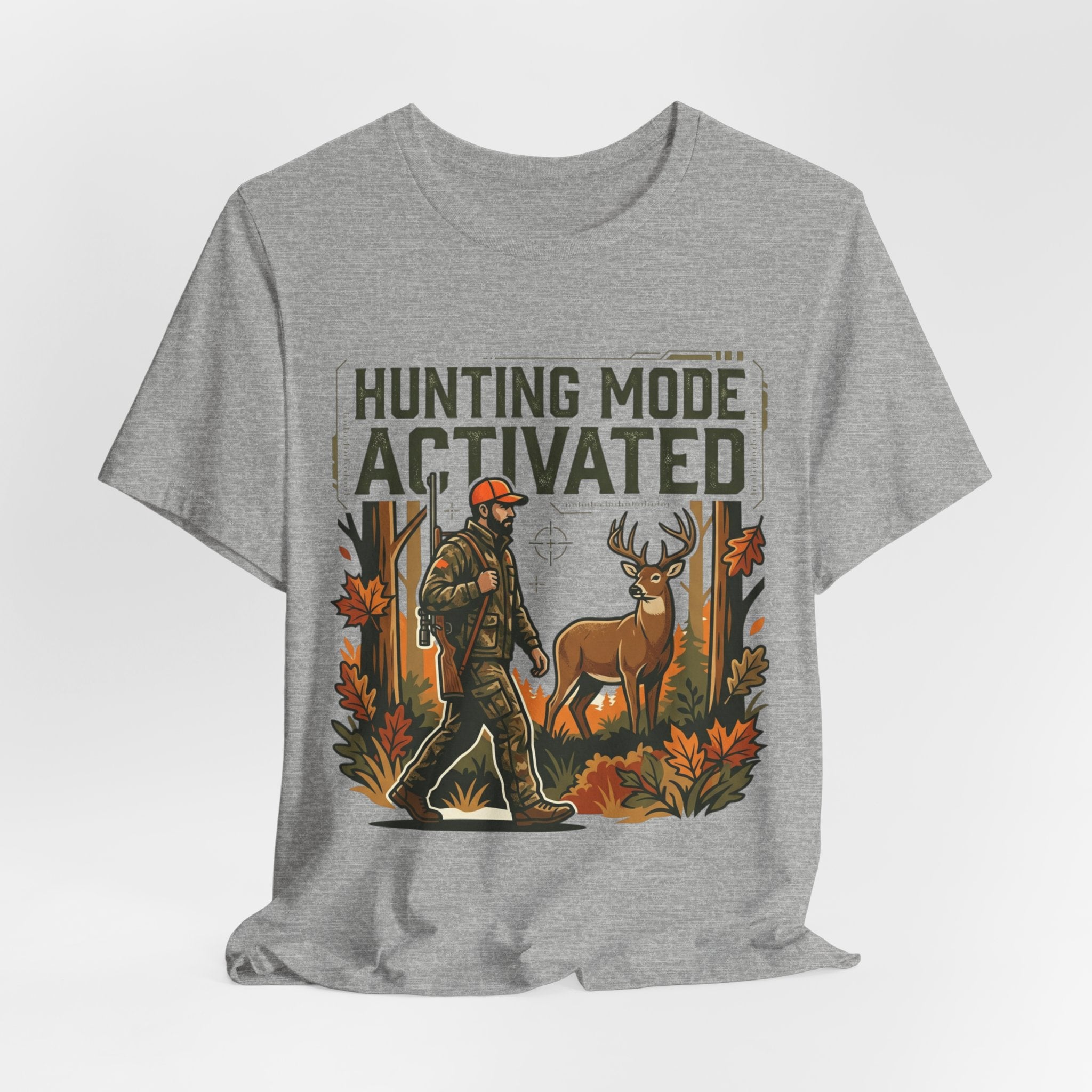 Hunting Mode Activated T-Shirt — Camouflage Deer Hunting Tee