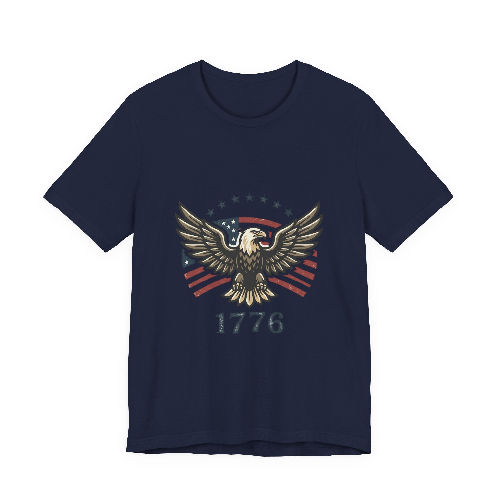 1776 Eagle Patriotic Tee | Faith and Freedom, Vintage Americana