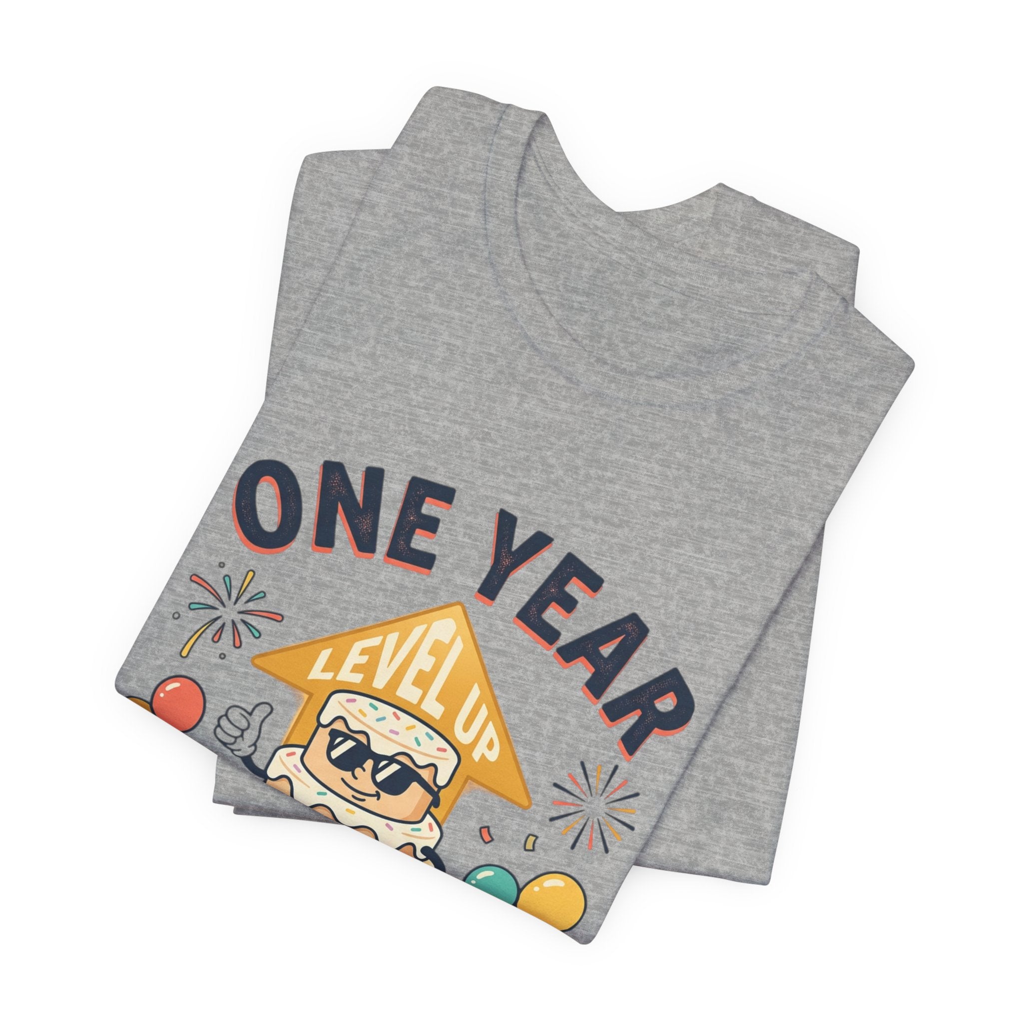 Birthday Baby Tee — "One Year More Awesome" 1st Birthday Shirt